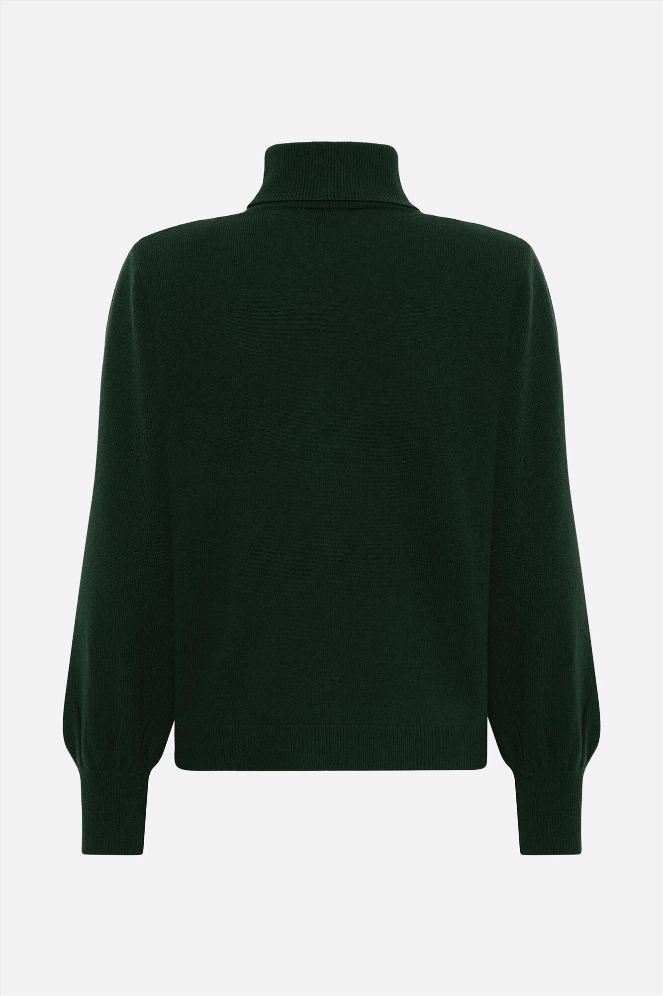 My Essential Wardrobe - Donkergroene Jola trui