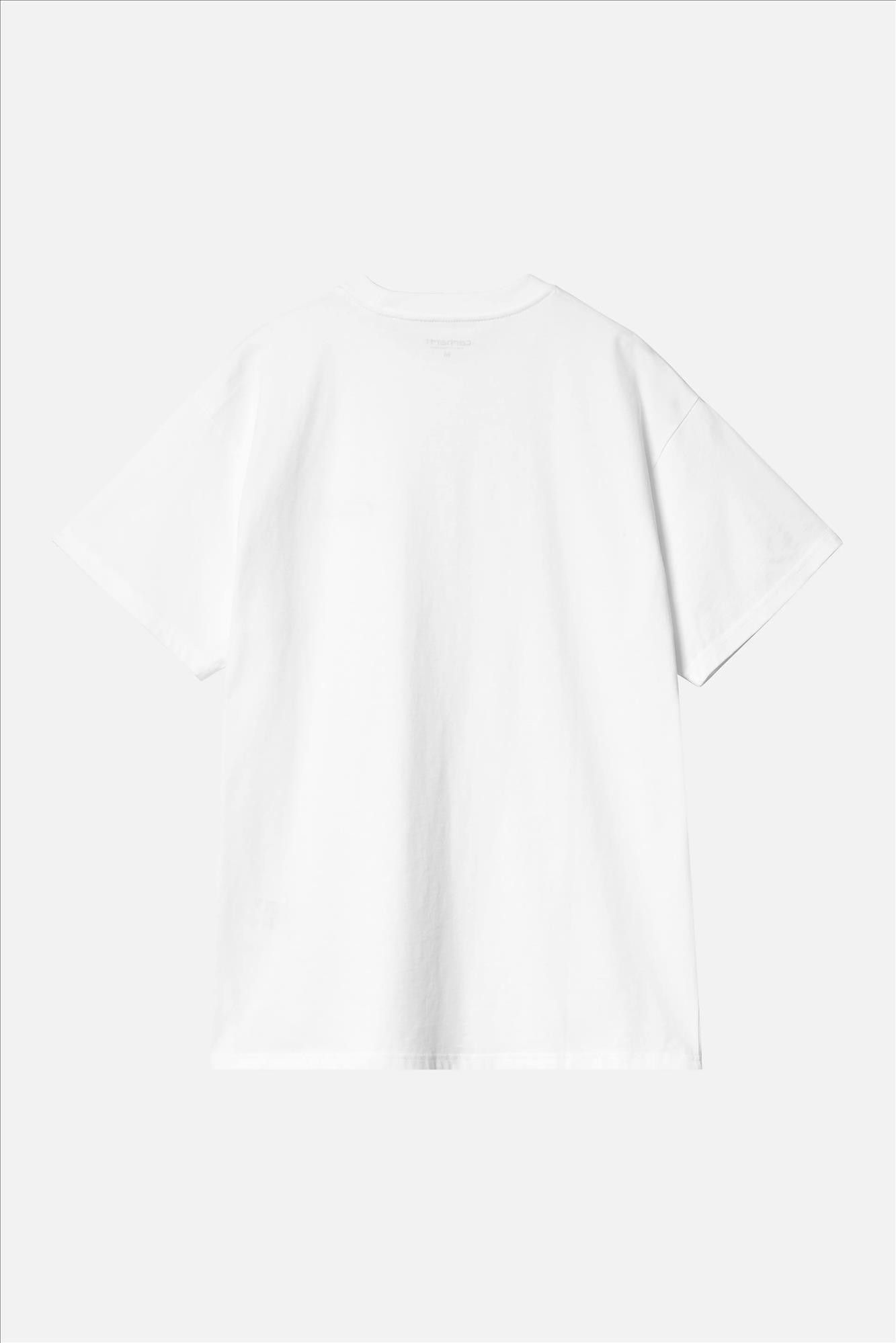 Carhartt WIP - Witte Script Embroidery T-shirt