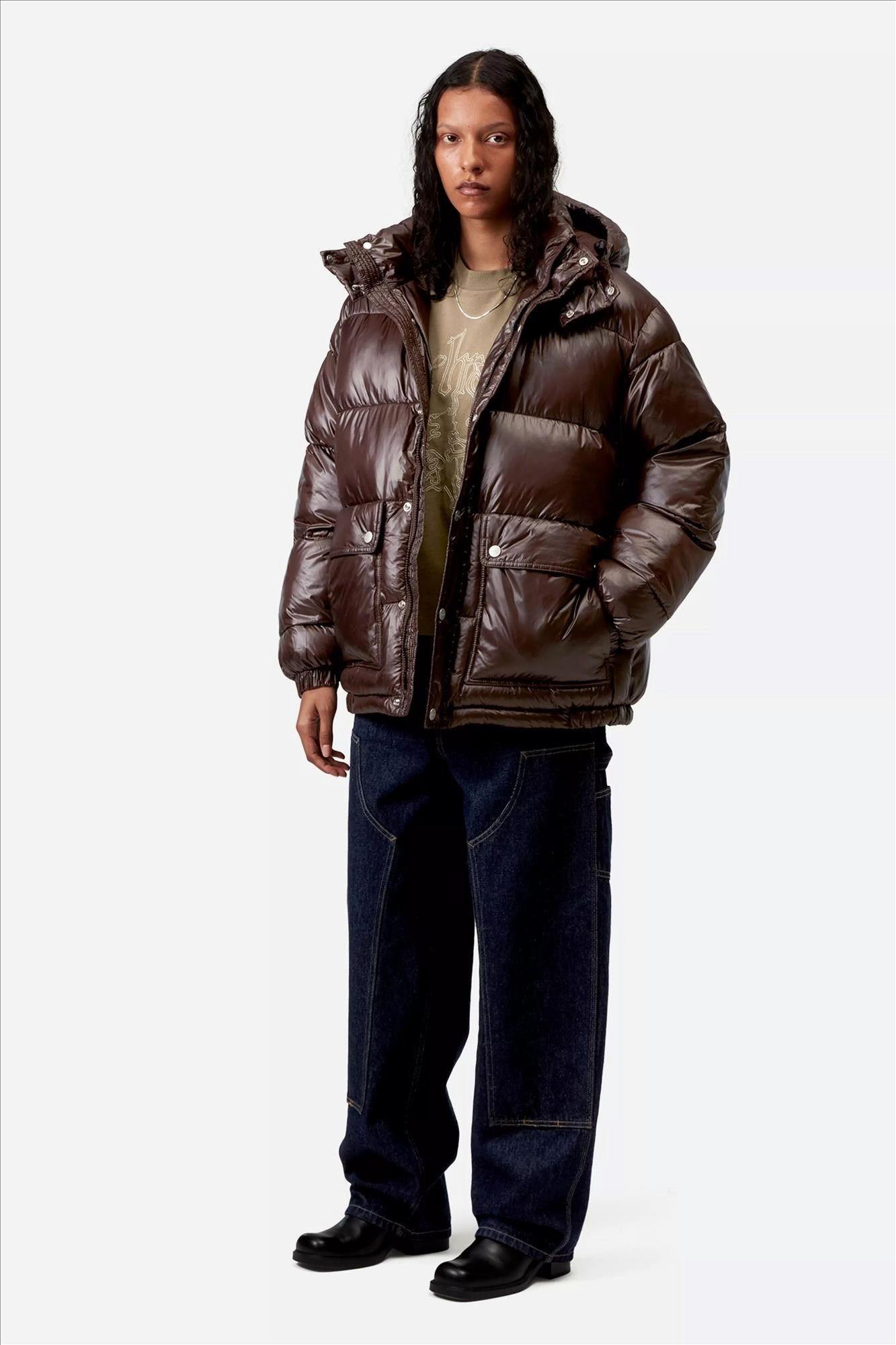 Carhartt WIP - Donkerbruine Benson jas