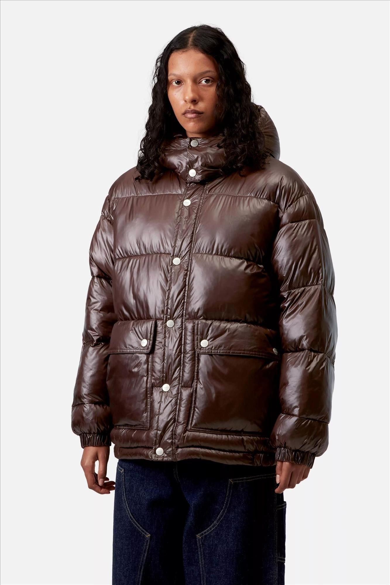 Carhartt WIP - Donkerbruine Benson jas