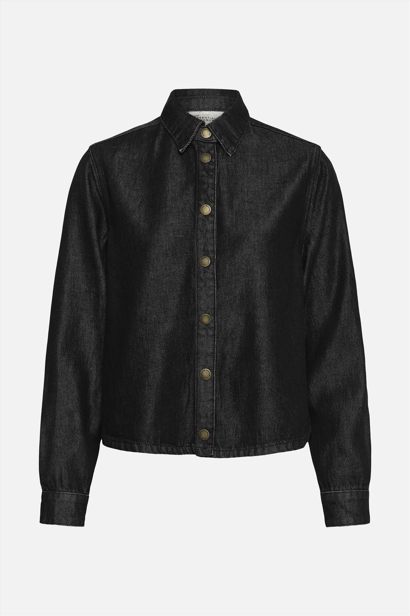 My Essential Wardrobe - Zwart Malle jeanshemd
