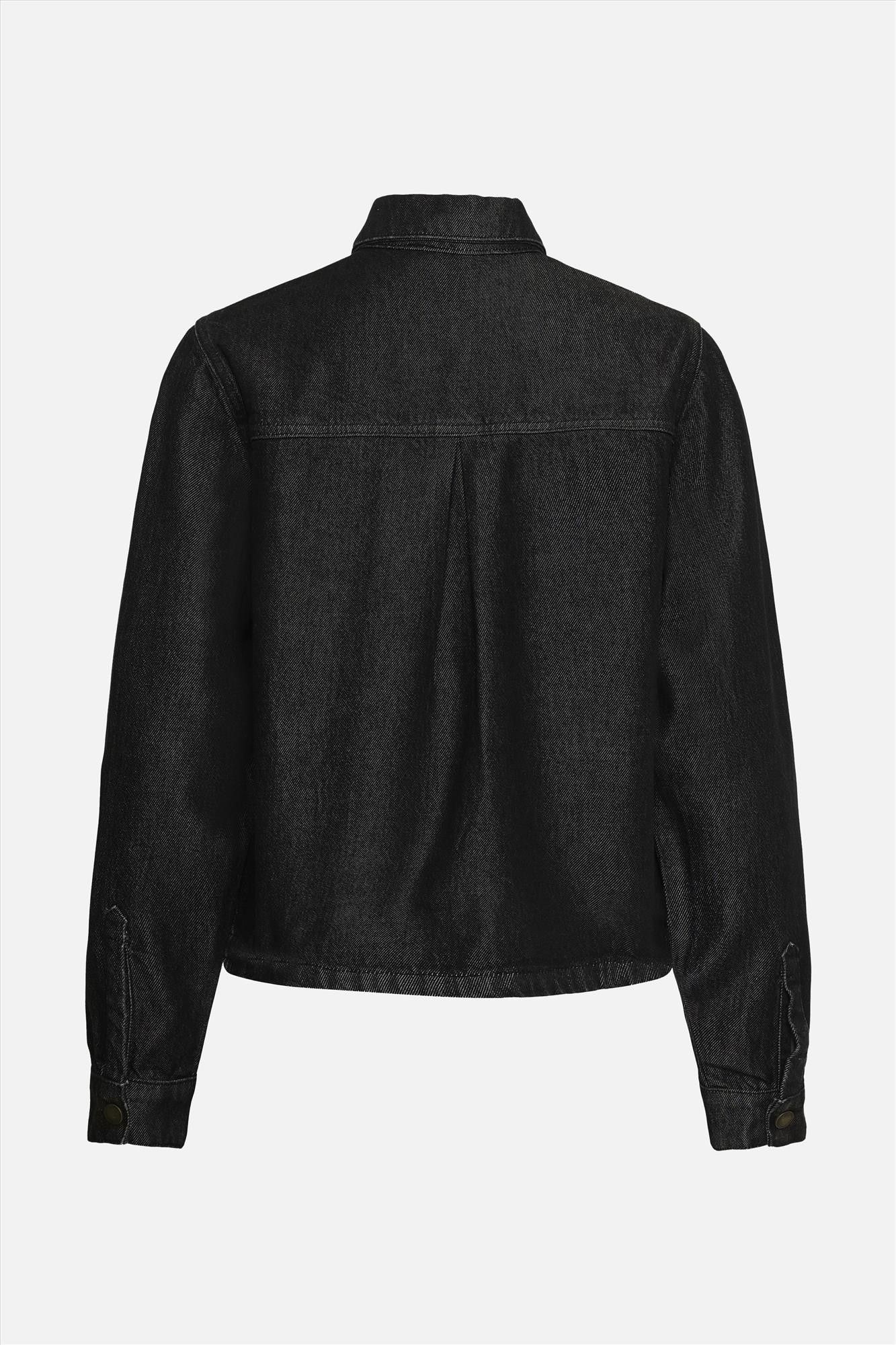 My Essential Wardrobe - Zwart Malle jeanshemd