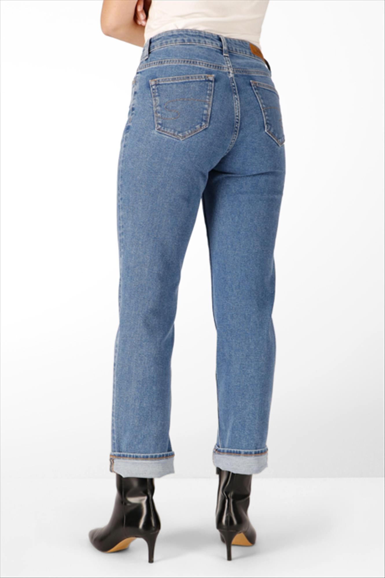 Lee Cooper - Blauwe Kali Straight jeans