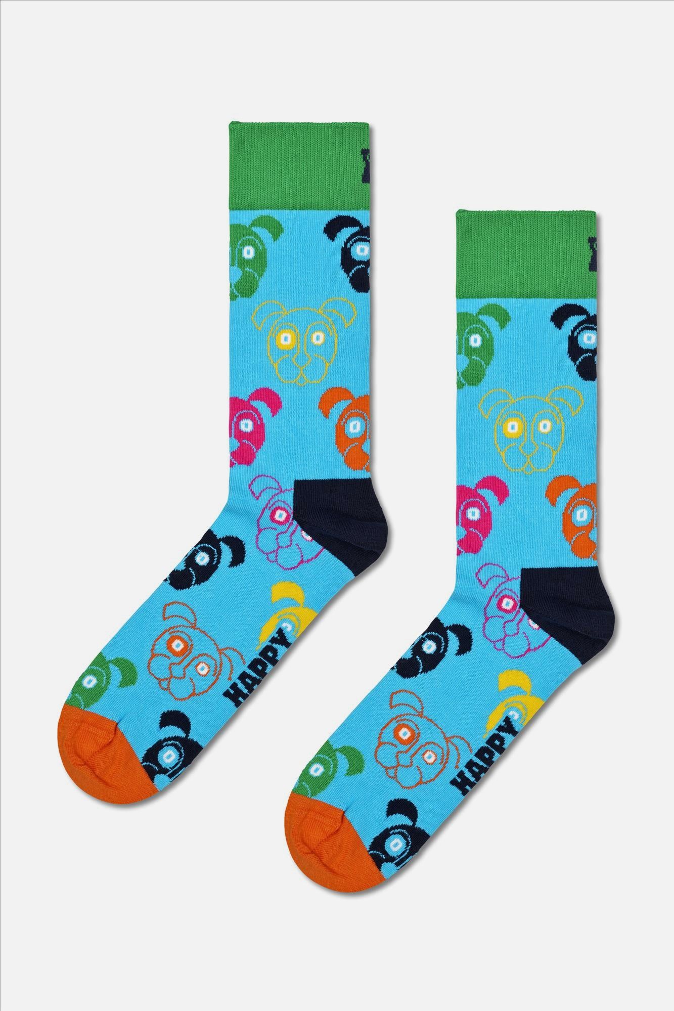 Happy Socks - Multicolour 3-Pack Mixed Dog sokken, maat: 41-46