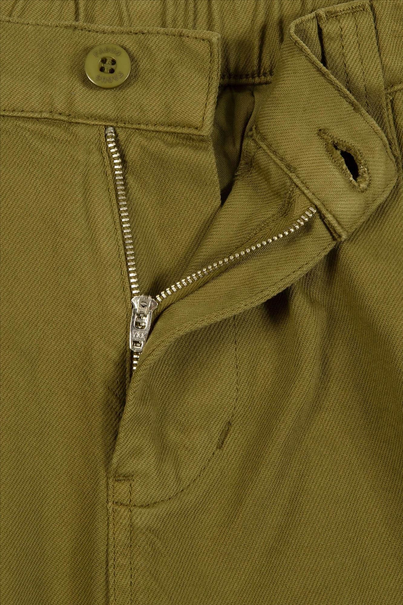 Faguo - Kaki Landais relaxed broek