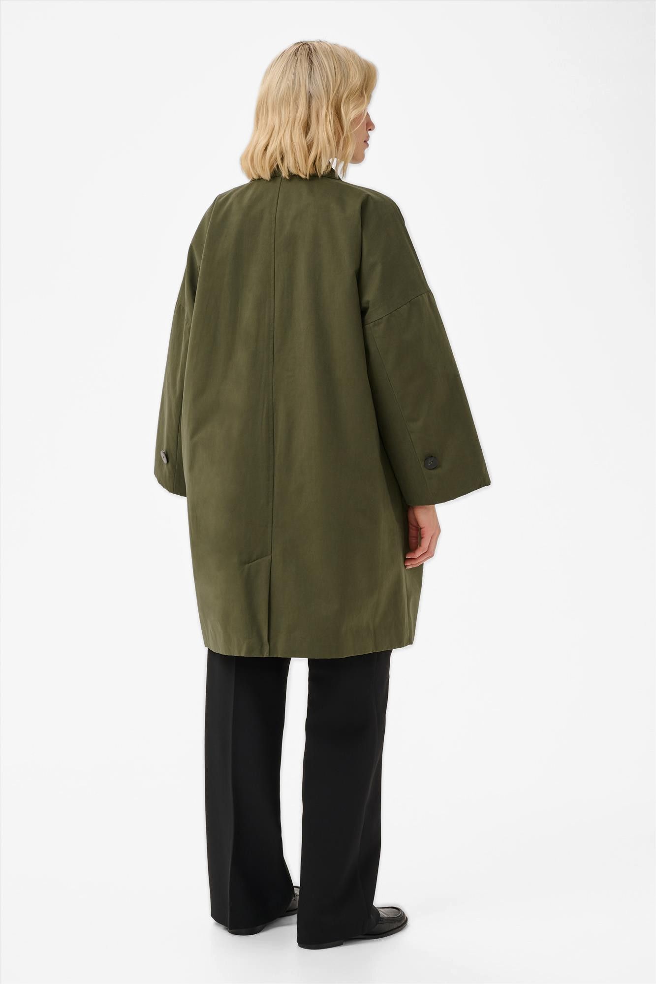 My Essential Wardrobe - Kaki Lyon jas