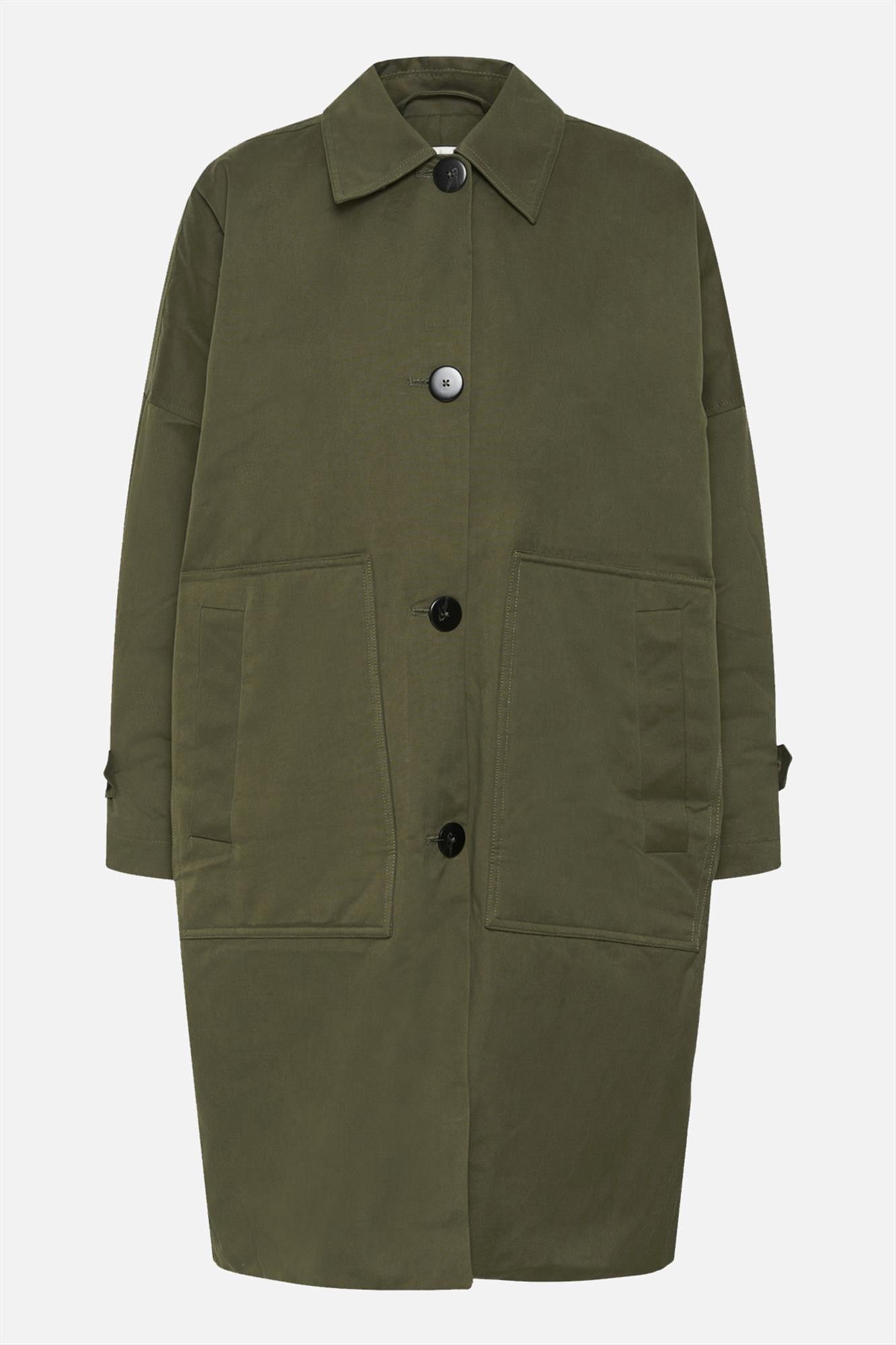 My Essential Wardrobe - Kaki Lyon jas