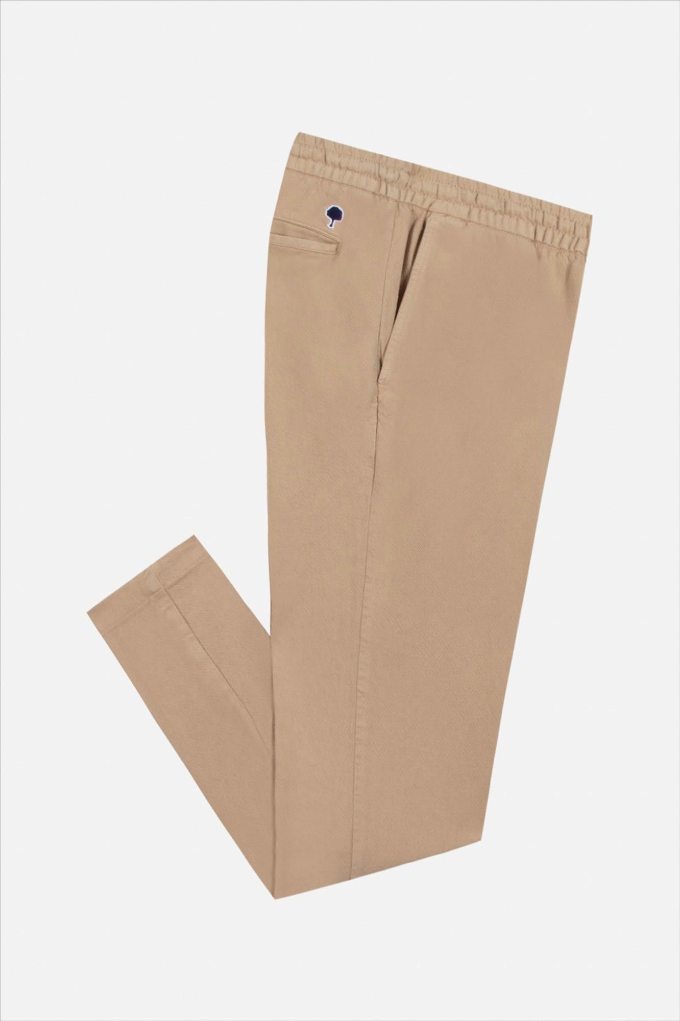 Faguo - Beige Dreuille Linen broek
