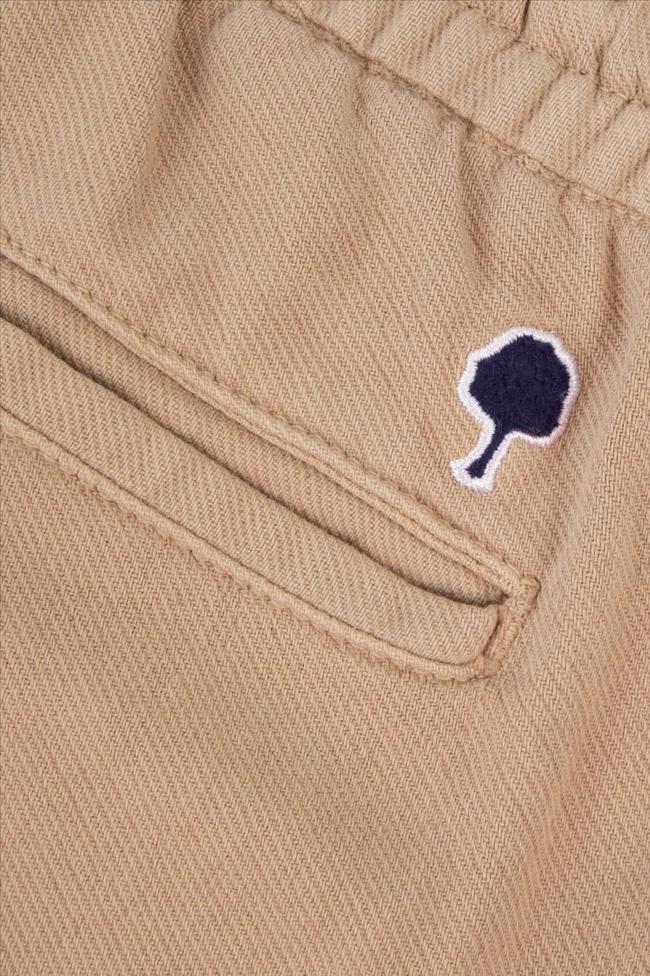 Faguo - Beige Dreuille Linen broek