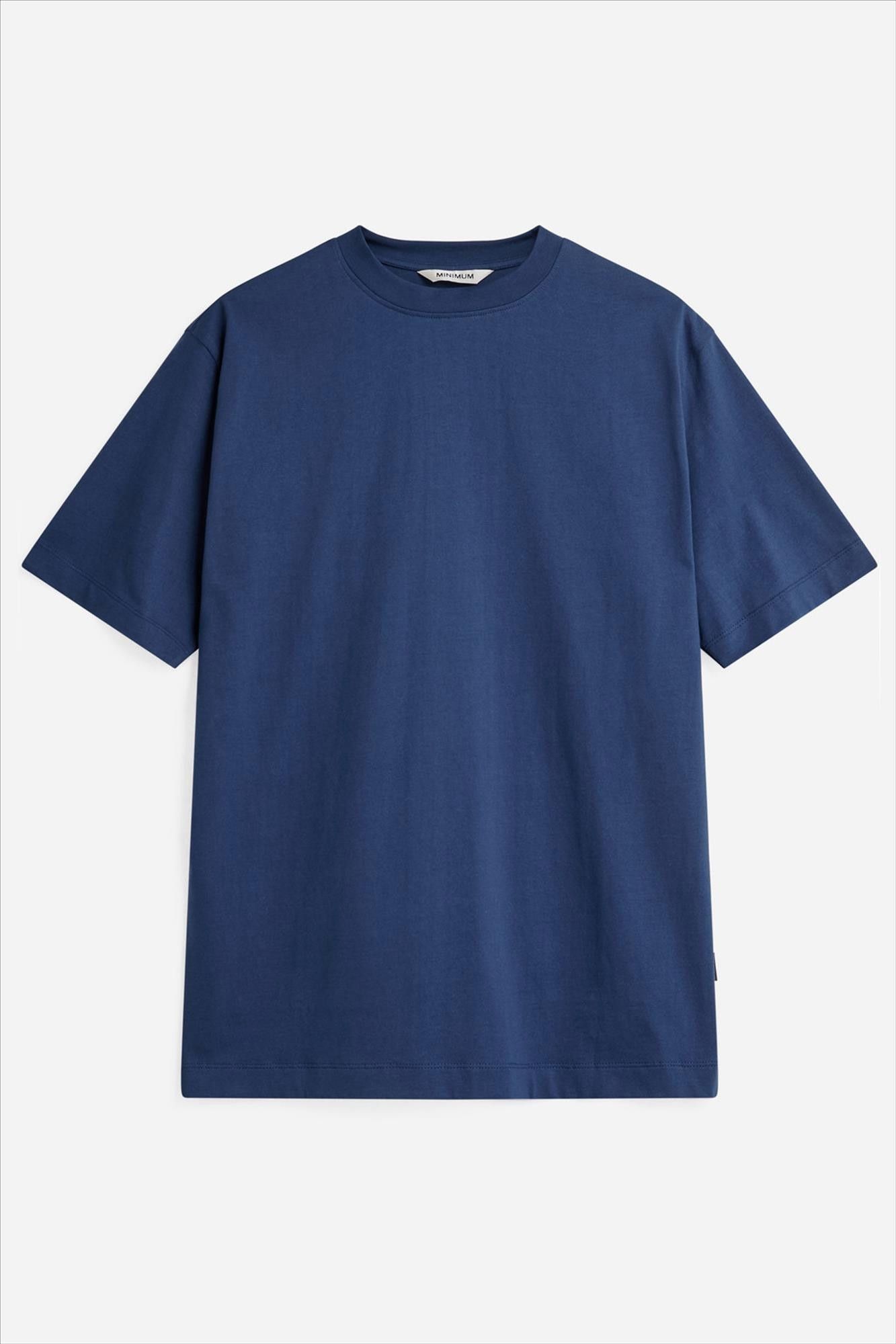 Minimum - Blauwe Aarhus T-shirt