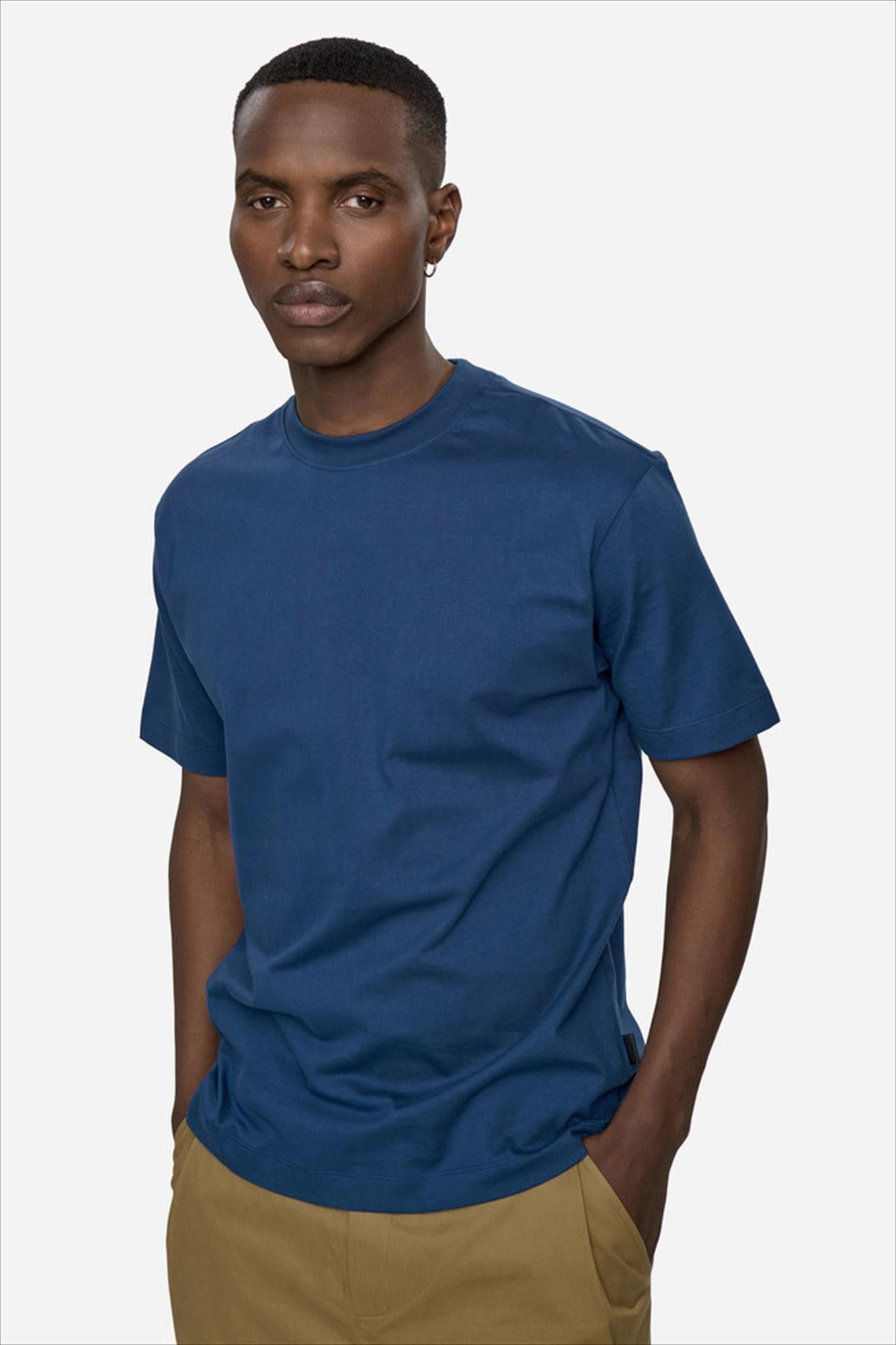 Minimum - Blauwe Aarhus T-shirt