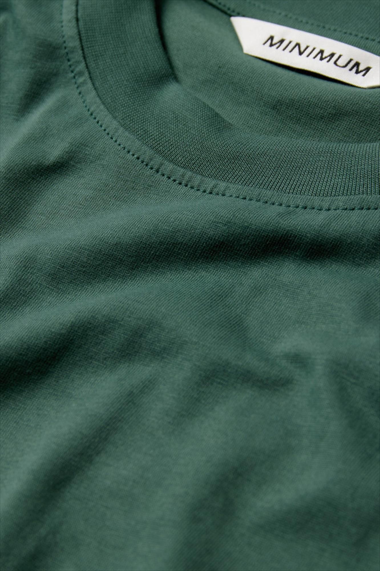Minimum - Donkergroene Aarhus T-shirt