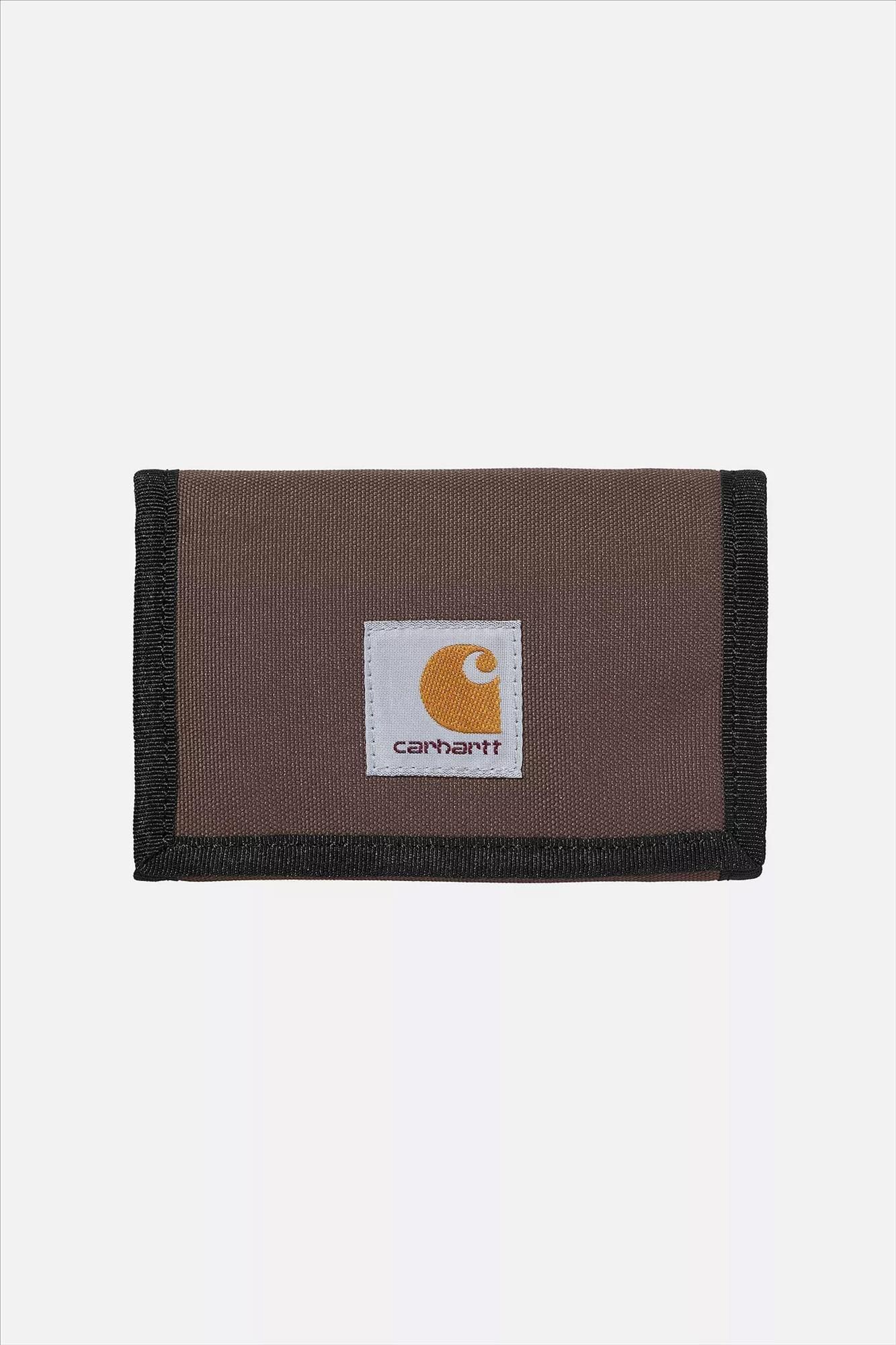 Carhartt WIP - Donkerbruine Alec portemonnee
