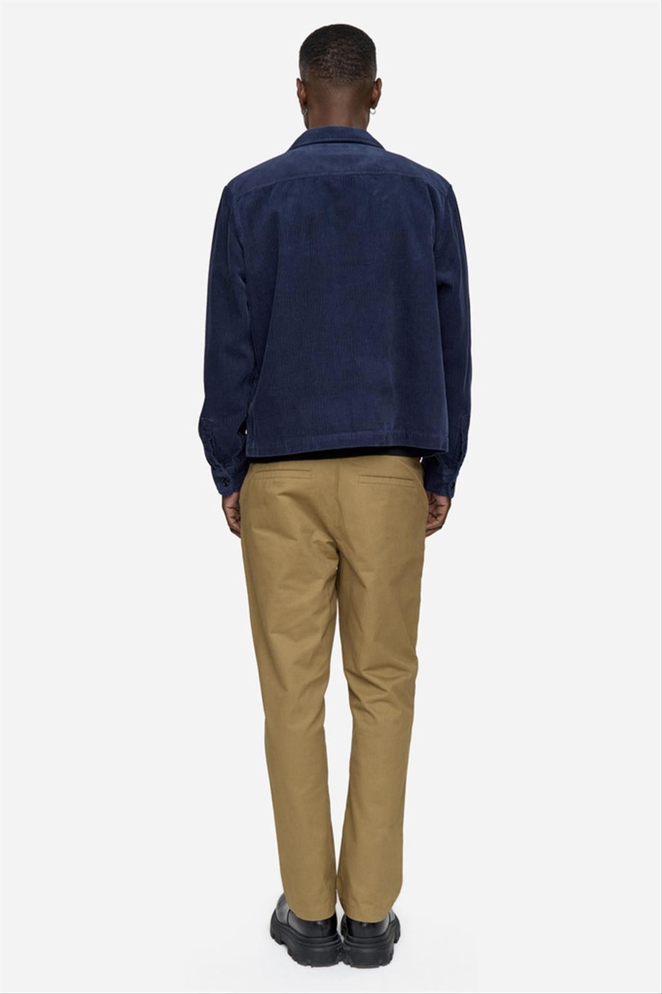 Minimum - Donkerblauw Kaison Relaxed overhemd