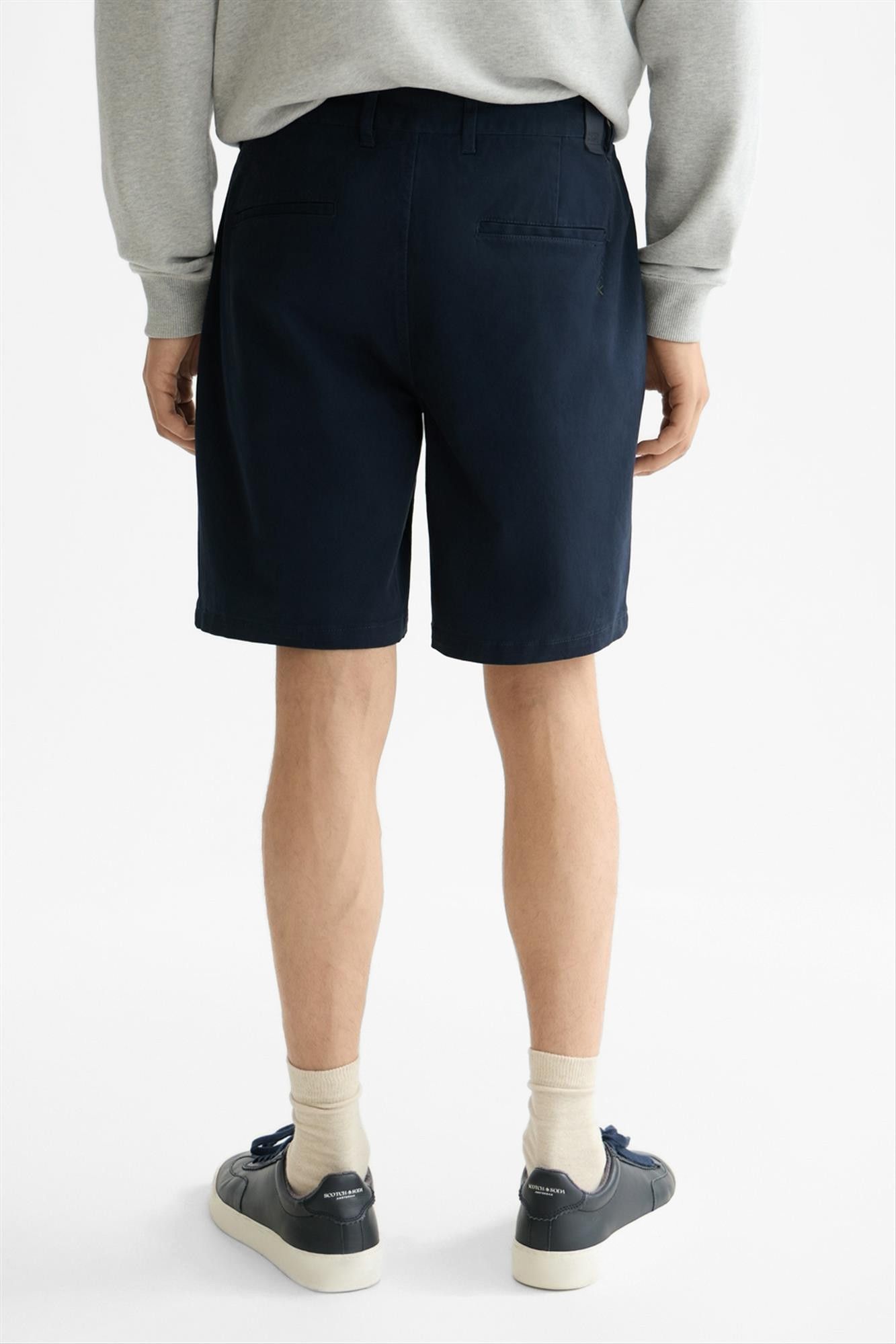 Scotch & Soda - Donkerblauwe Stuart regular short