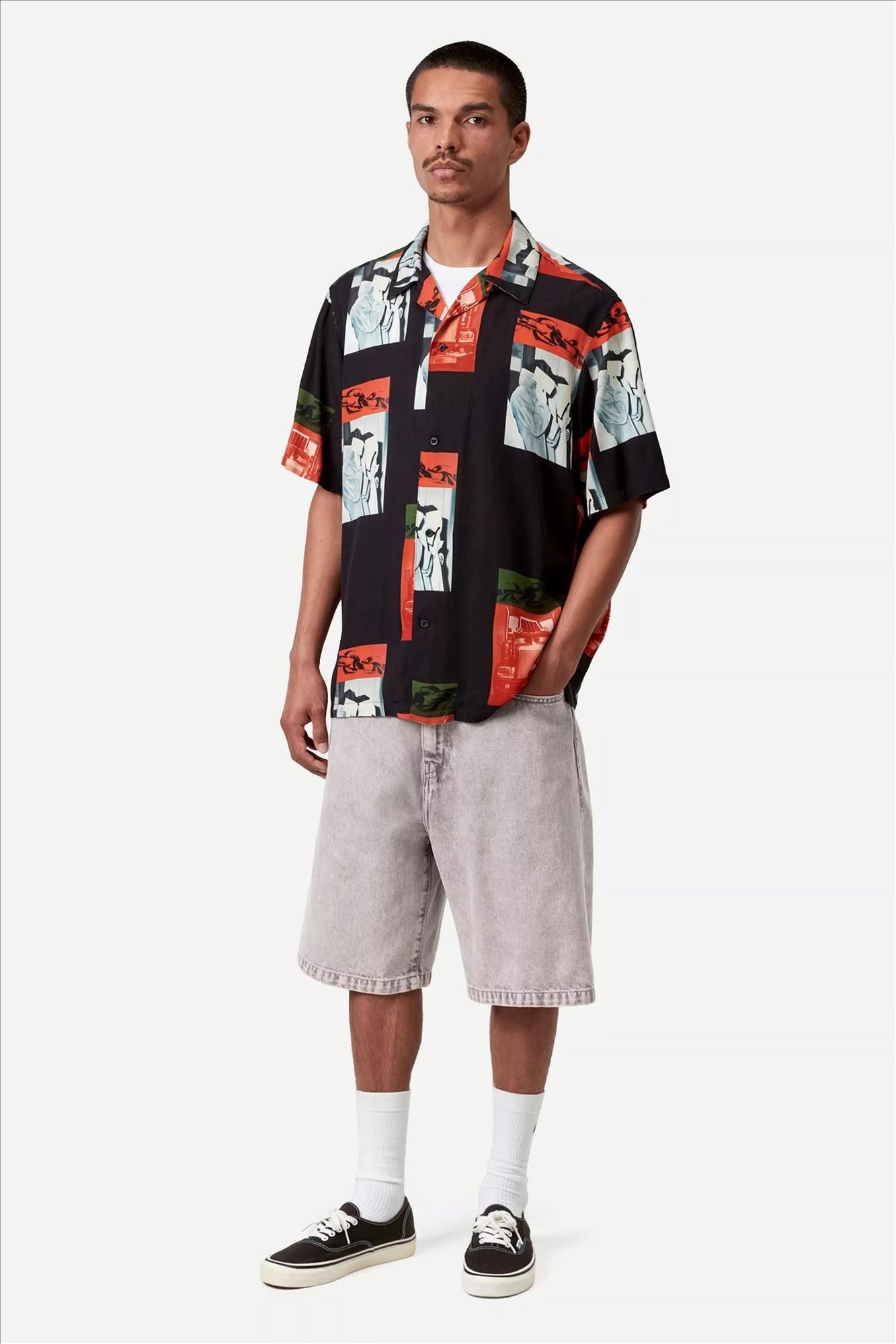 Carhartt WIP - Grijspaarse Landon short