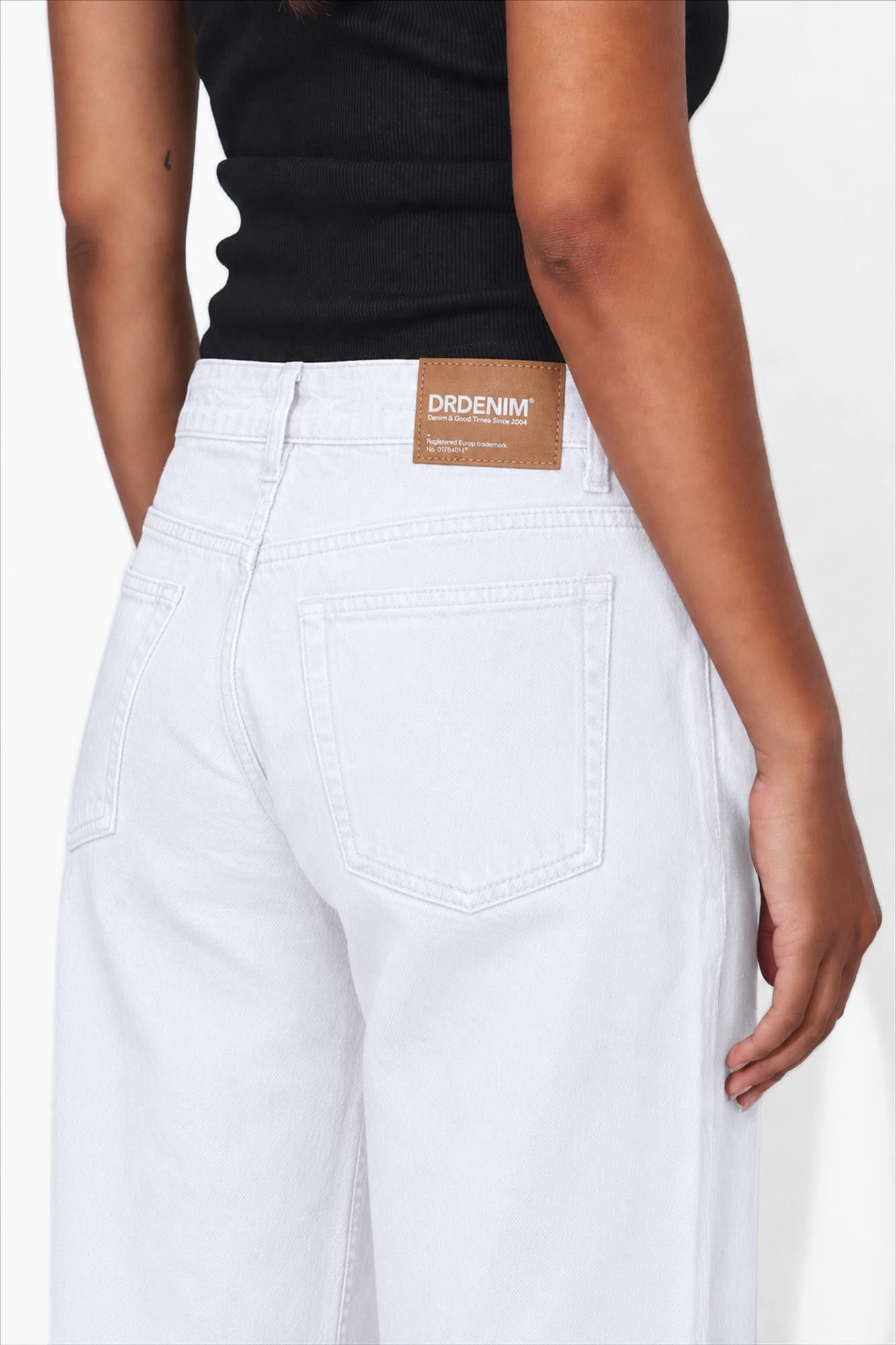 Dr. Denim - Witte Hill wide straight jeans