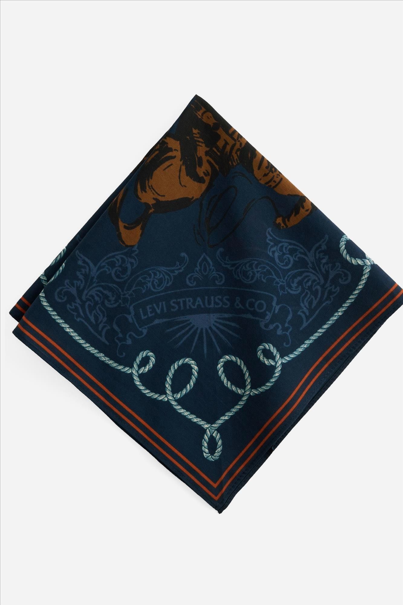 Levi's - Donkerblauwe Rodeo Champion bandana