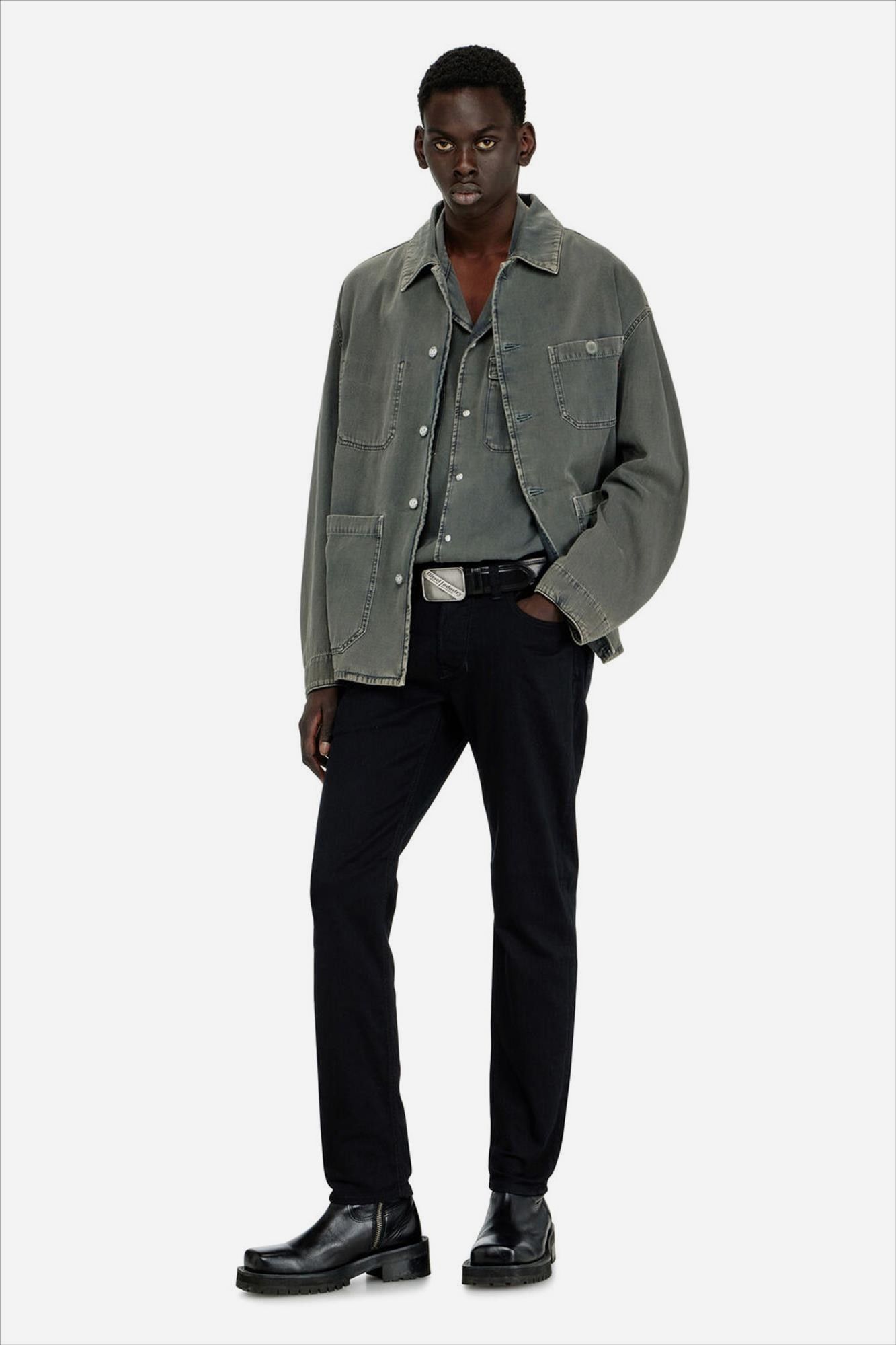 Diesel - Zwarte Larkee-Beex Tapered jeans