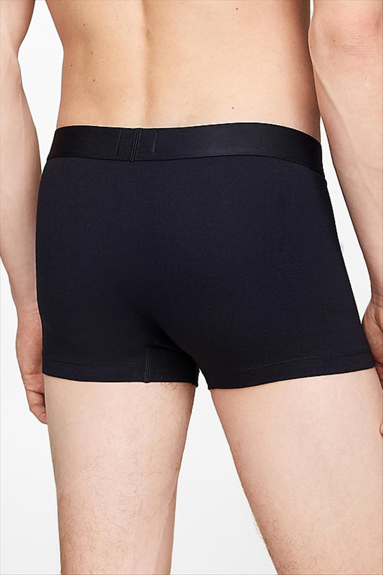 Tommy Hilfiger Underwear - Donkerblauw-Grijze 3-pack Original trunk boxershorts