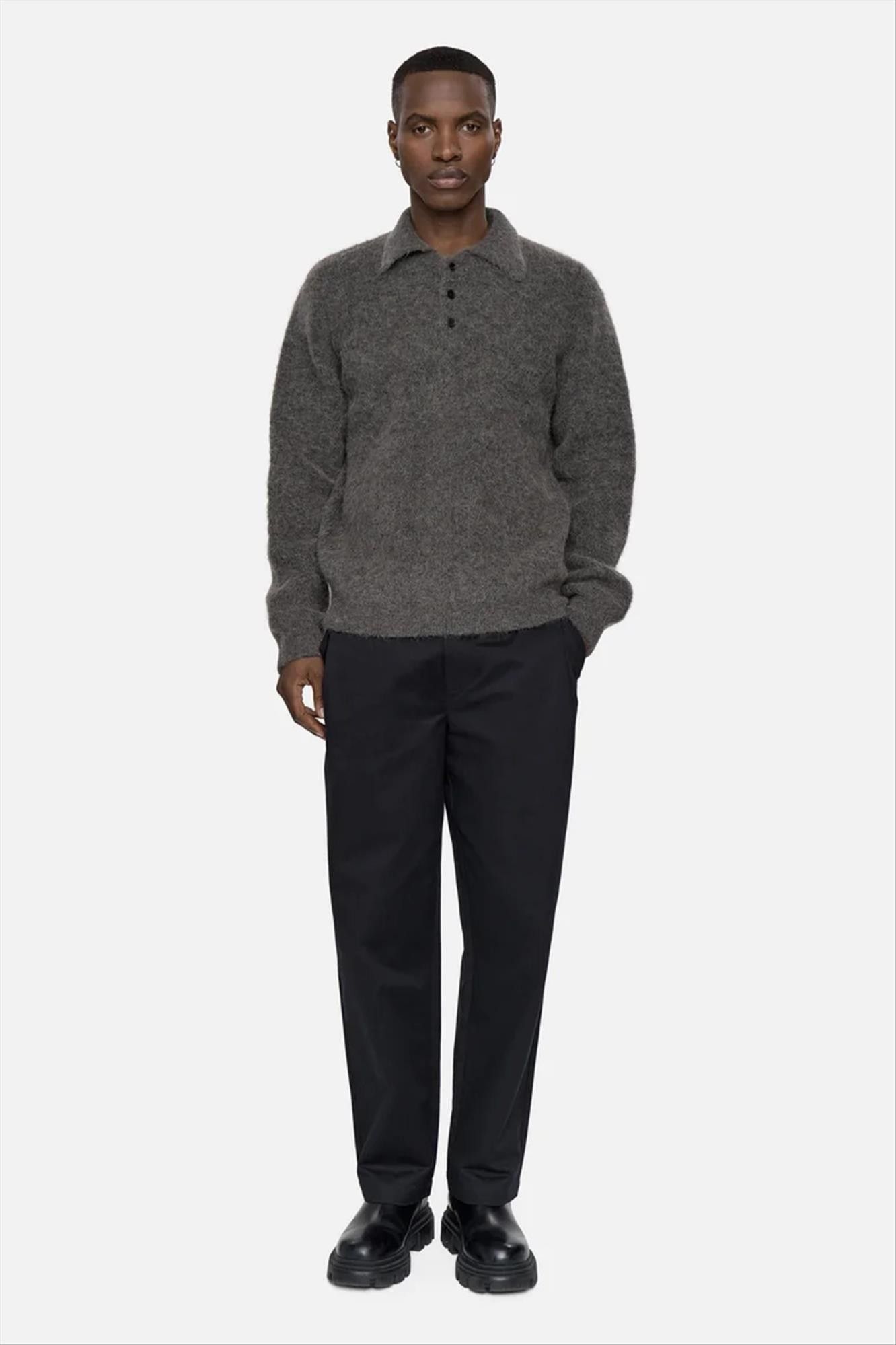 Minimum - Grijze Fluffy Kylo polotrui