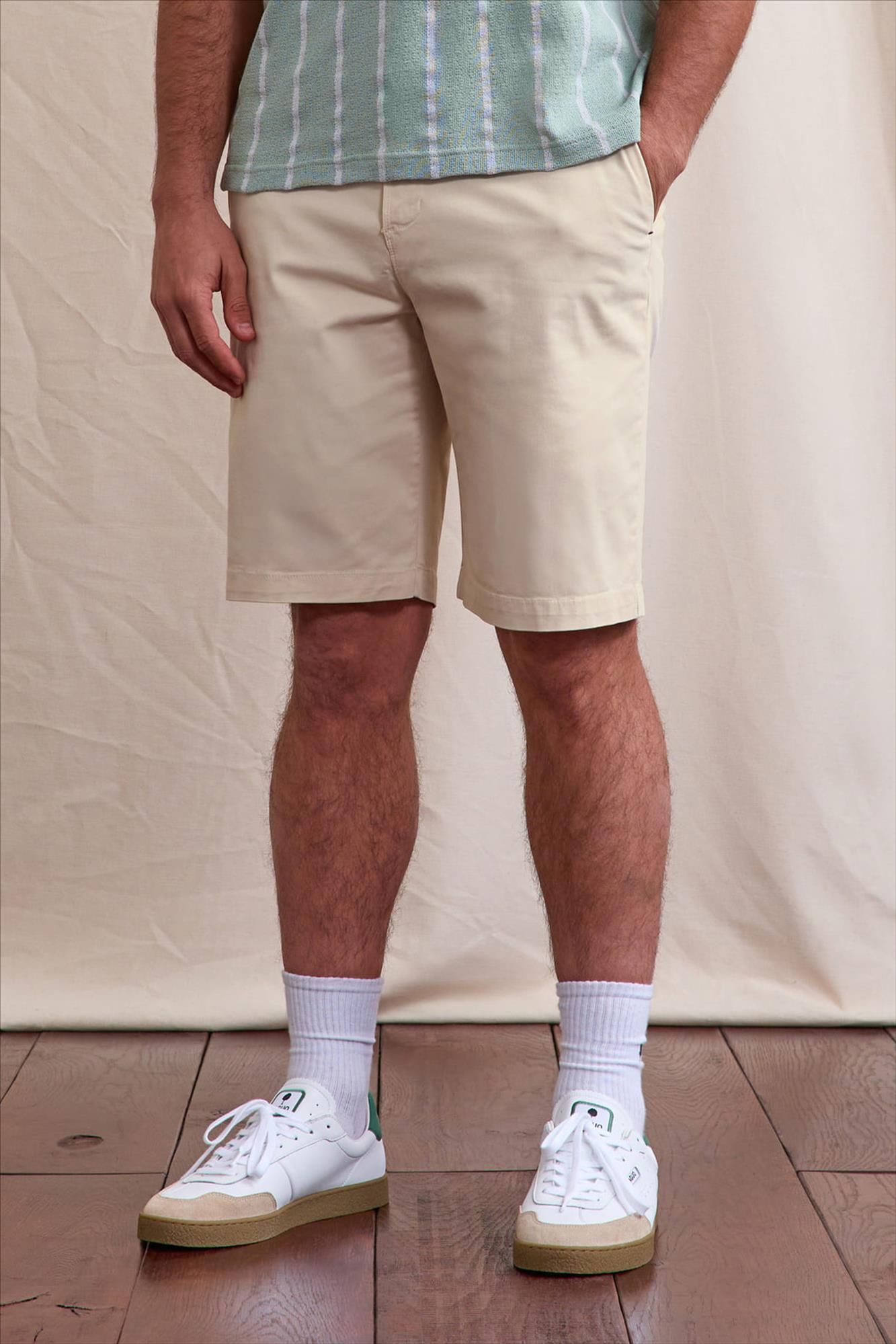 Faguo - Ecru Saulieu short