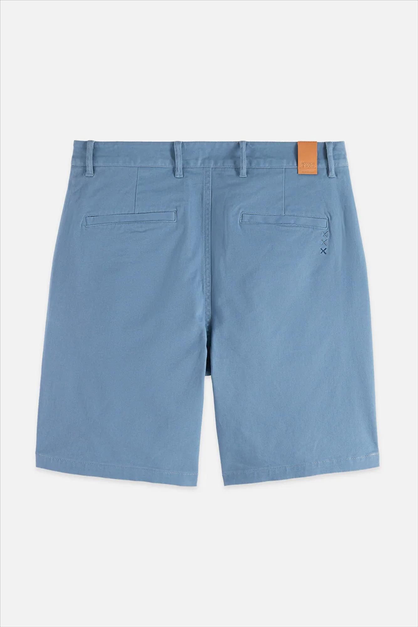 Scotch & Soda - Lichtblauwe Stuart regular short