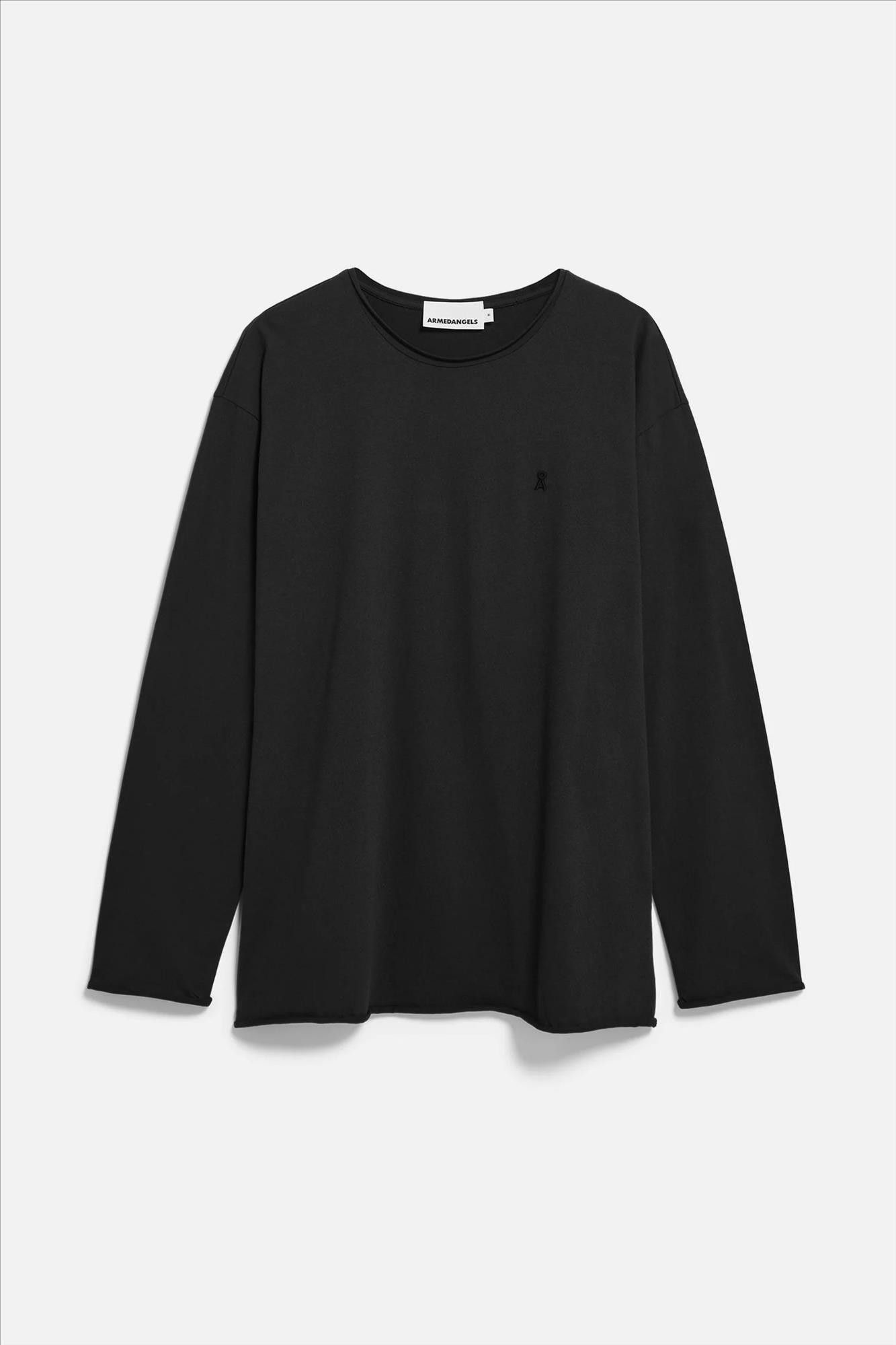Armed Angels - Zwarte Jaames longsleeve