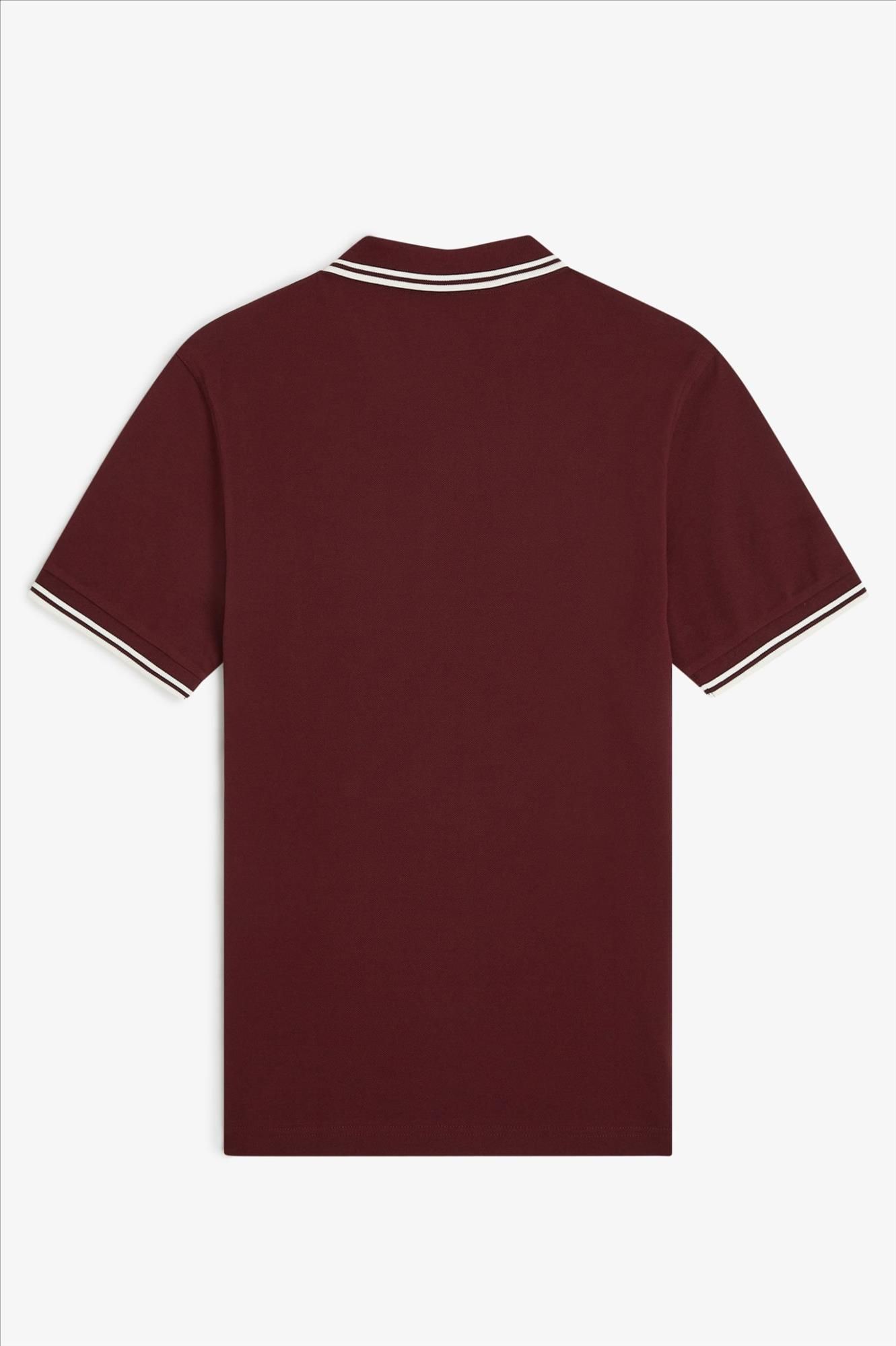 Fred Perry - Bordeaux Twin Tipped polo