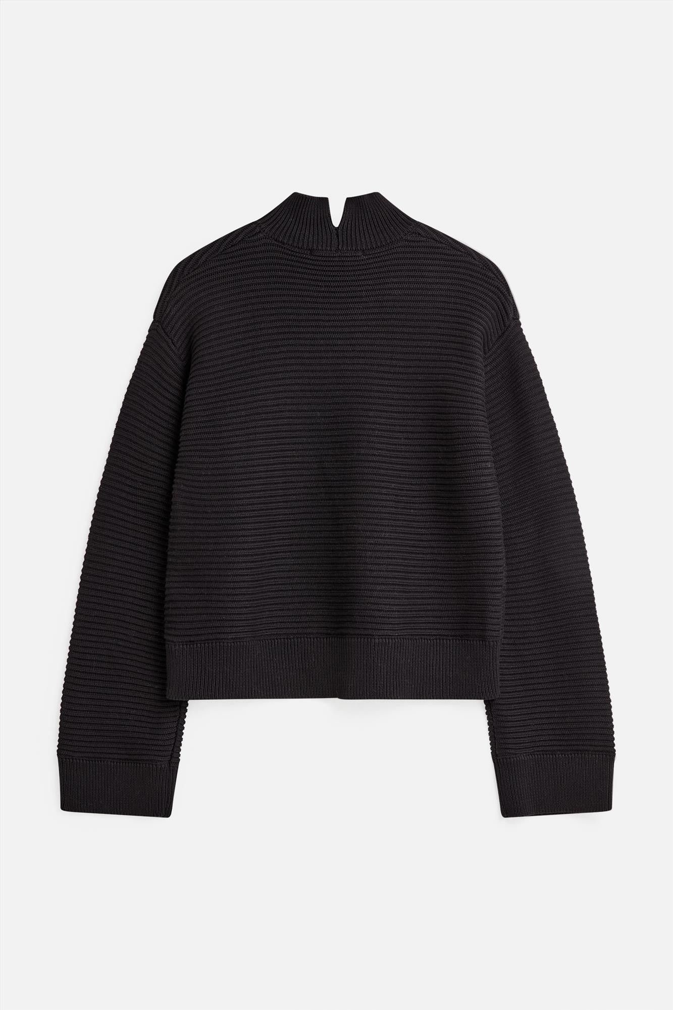 Minimum - Zwarte Sissel t-n jumper trui