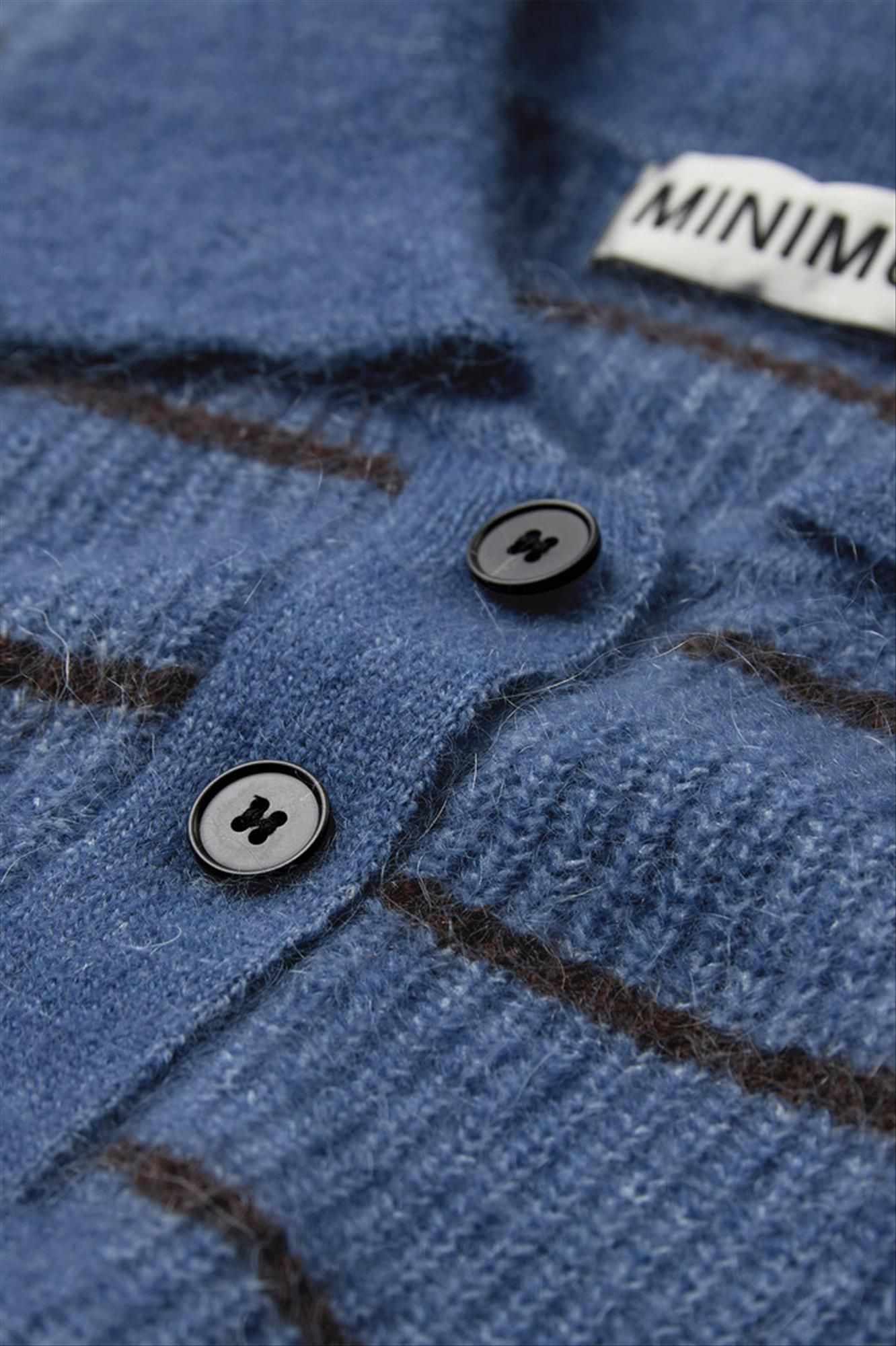 Minimum - Blauw Gestreepte Ranni polotrui
