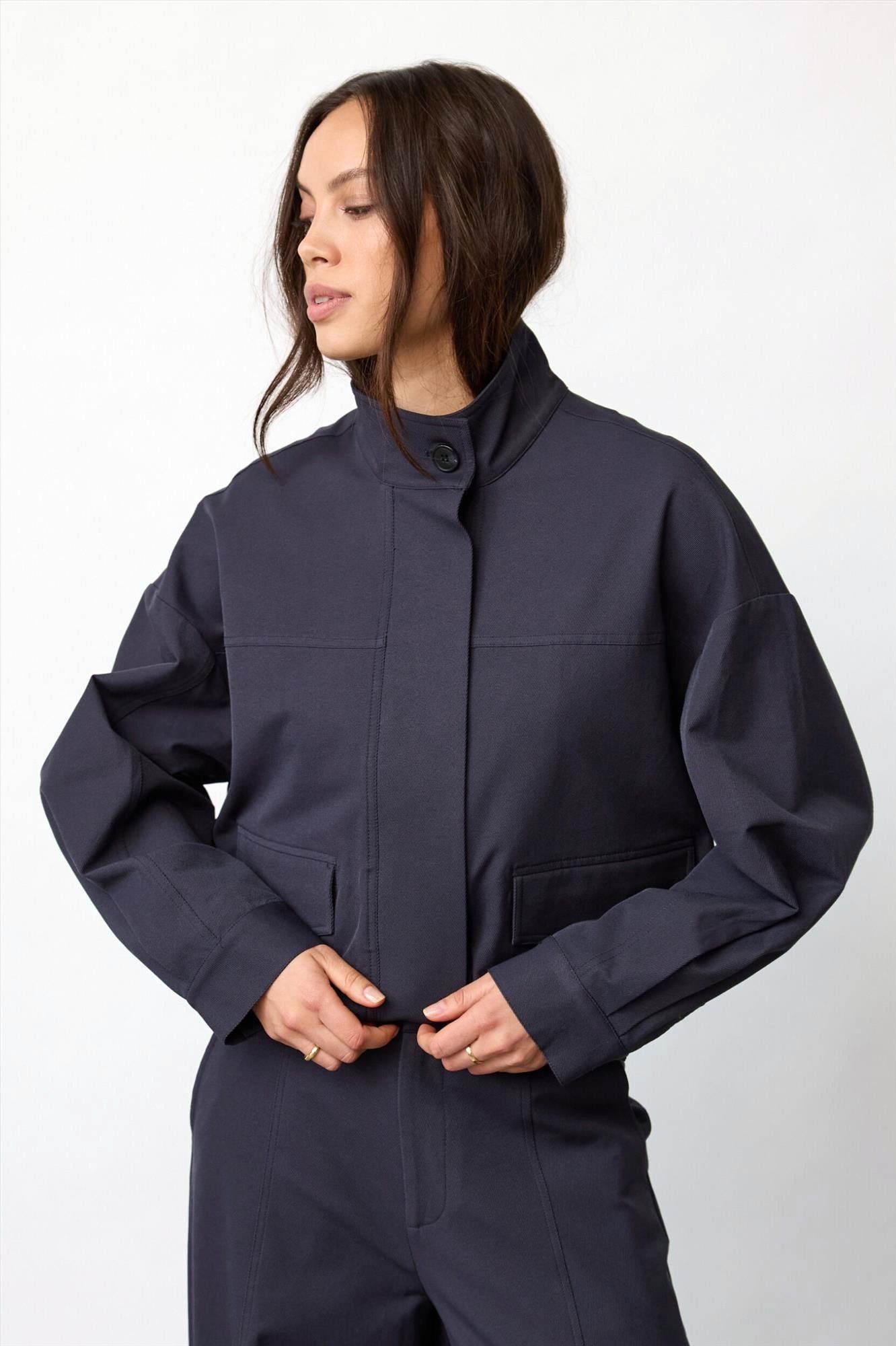 CO'COUTURE - Donkerblauw Demi jasje