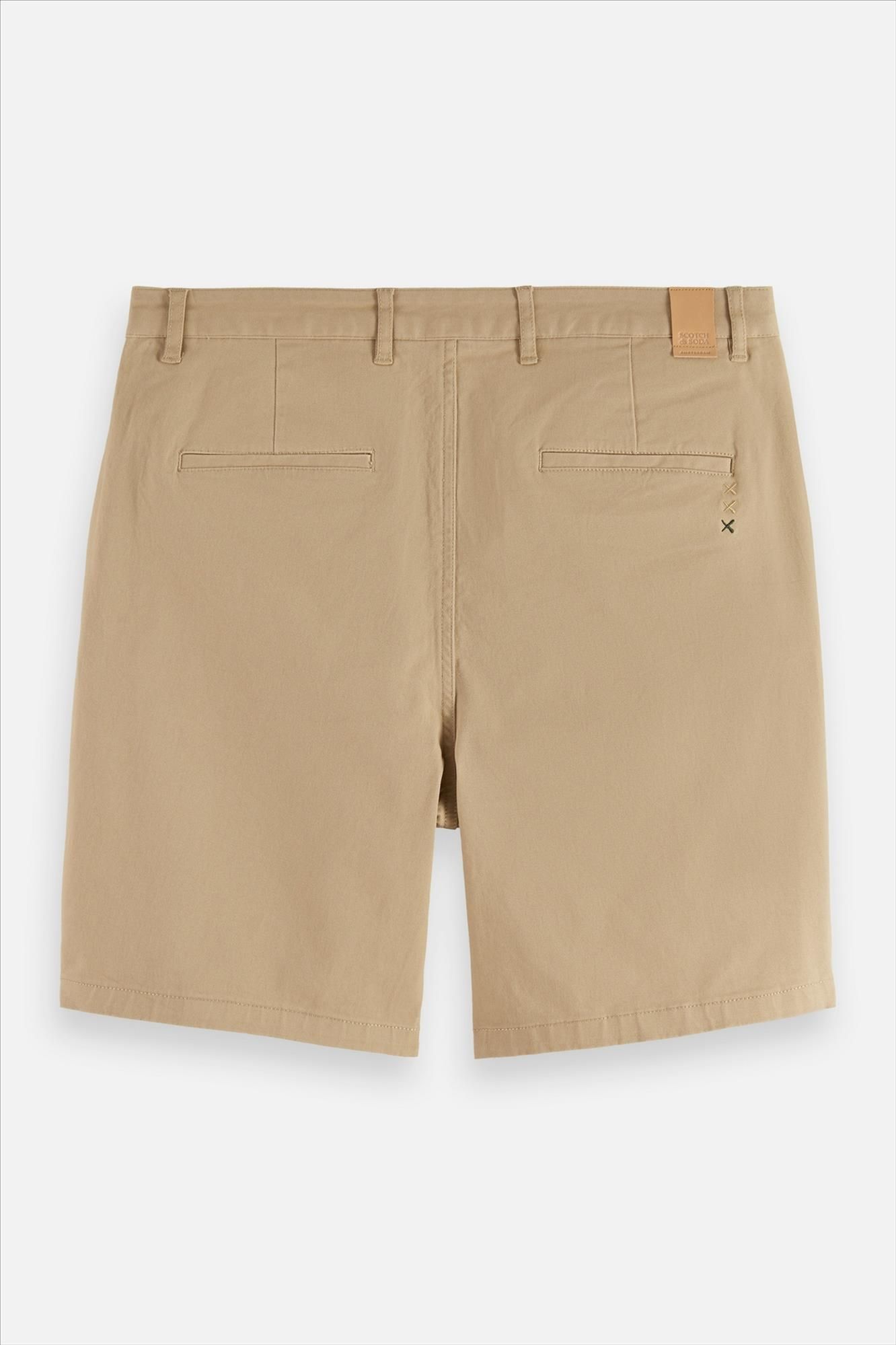 Scotch & Soda - Beige Stuart chino short