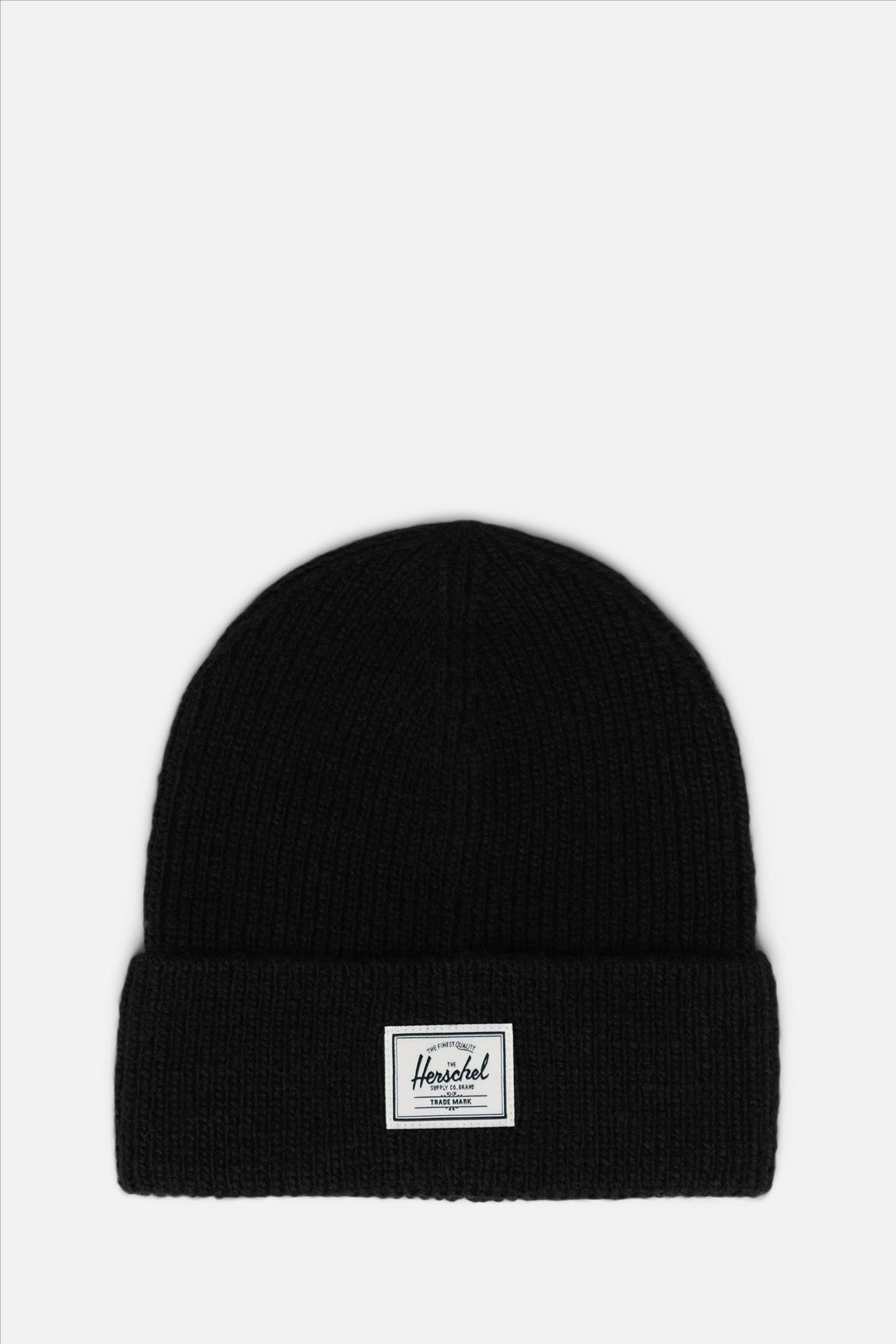 Herschel - Zwarte Super Soft muts