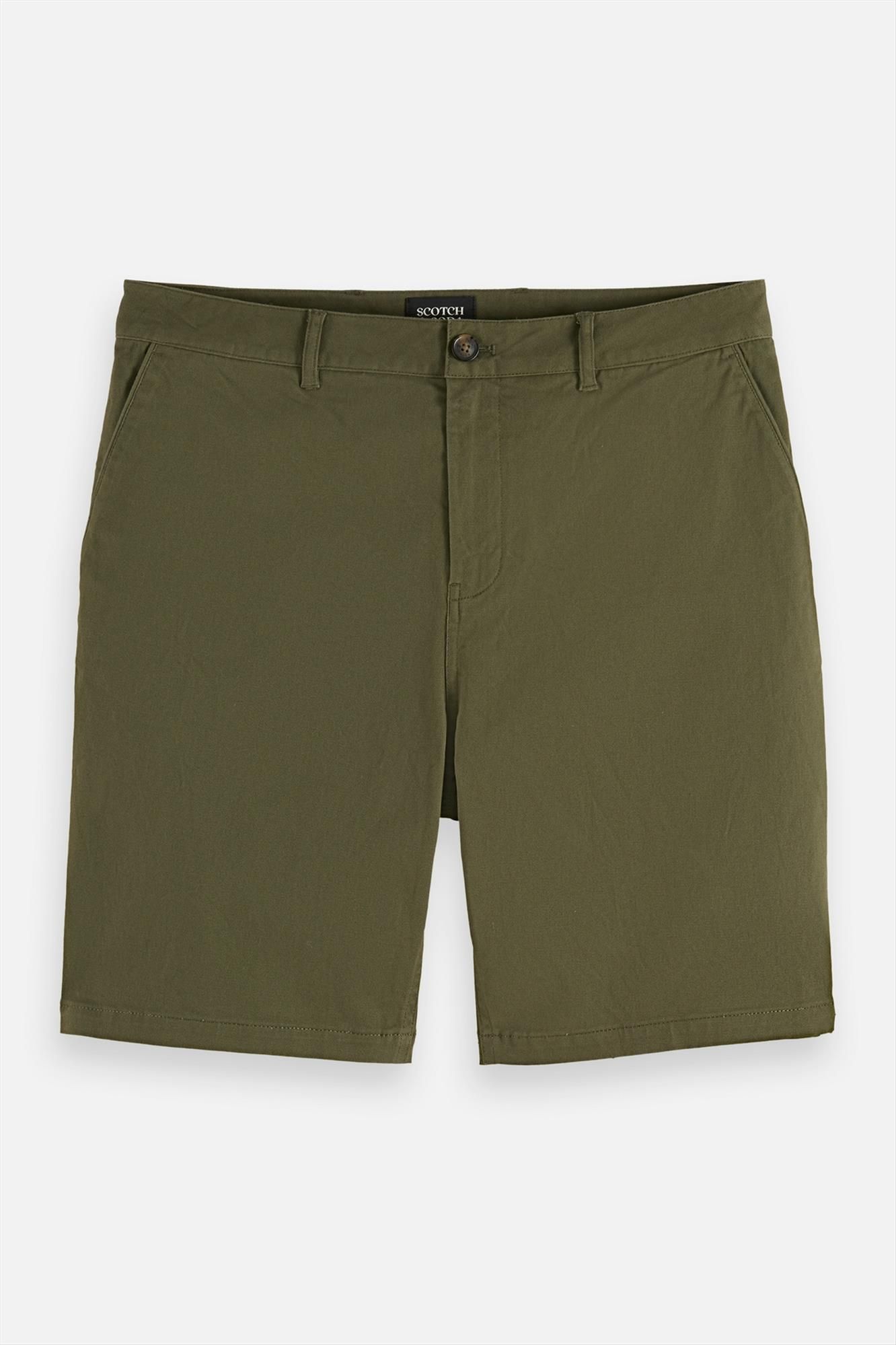 Scotch & Soda - Kaki Stuart regular short