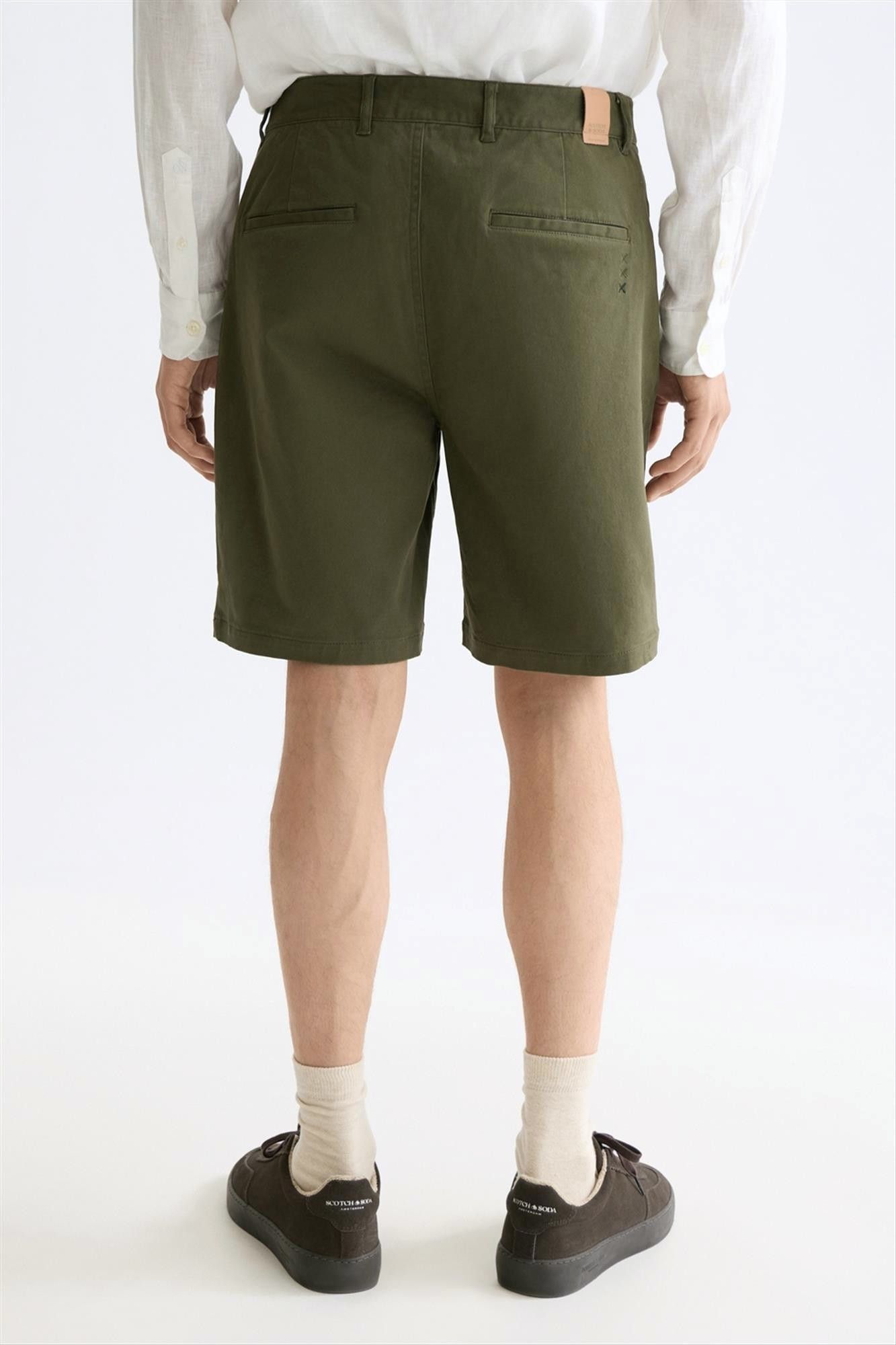 Scotch & Soda - Kaki Stuart regular short