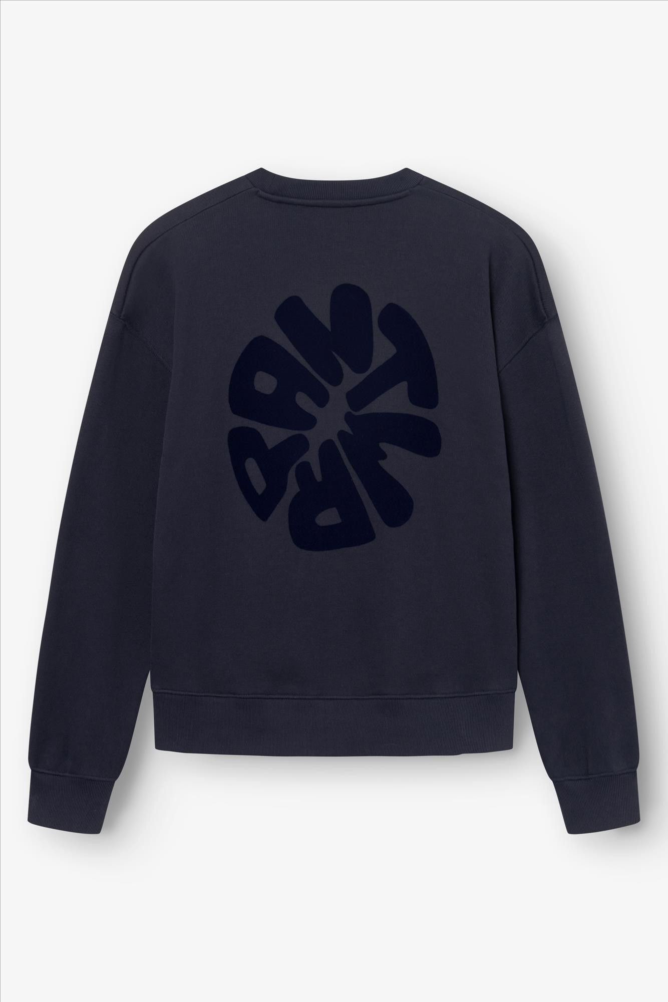 Antwrp - Donkerblauwe Backprint sweater