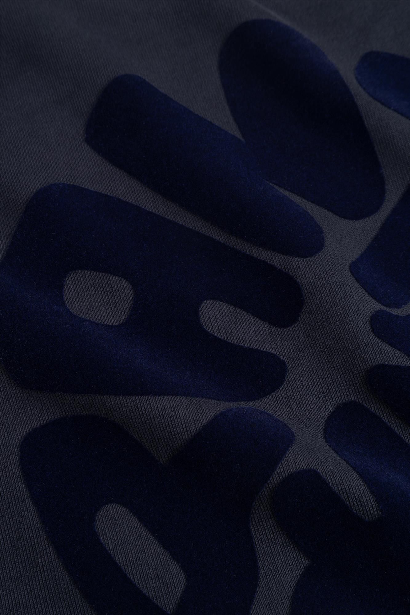 Antwrp - Donkerblauwe Backprint sweater