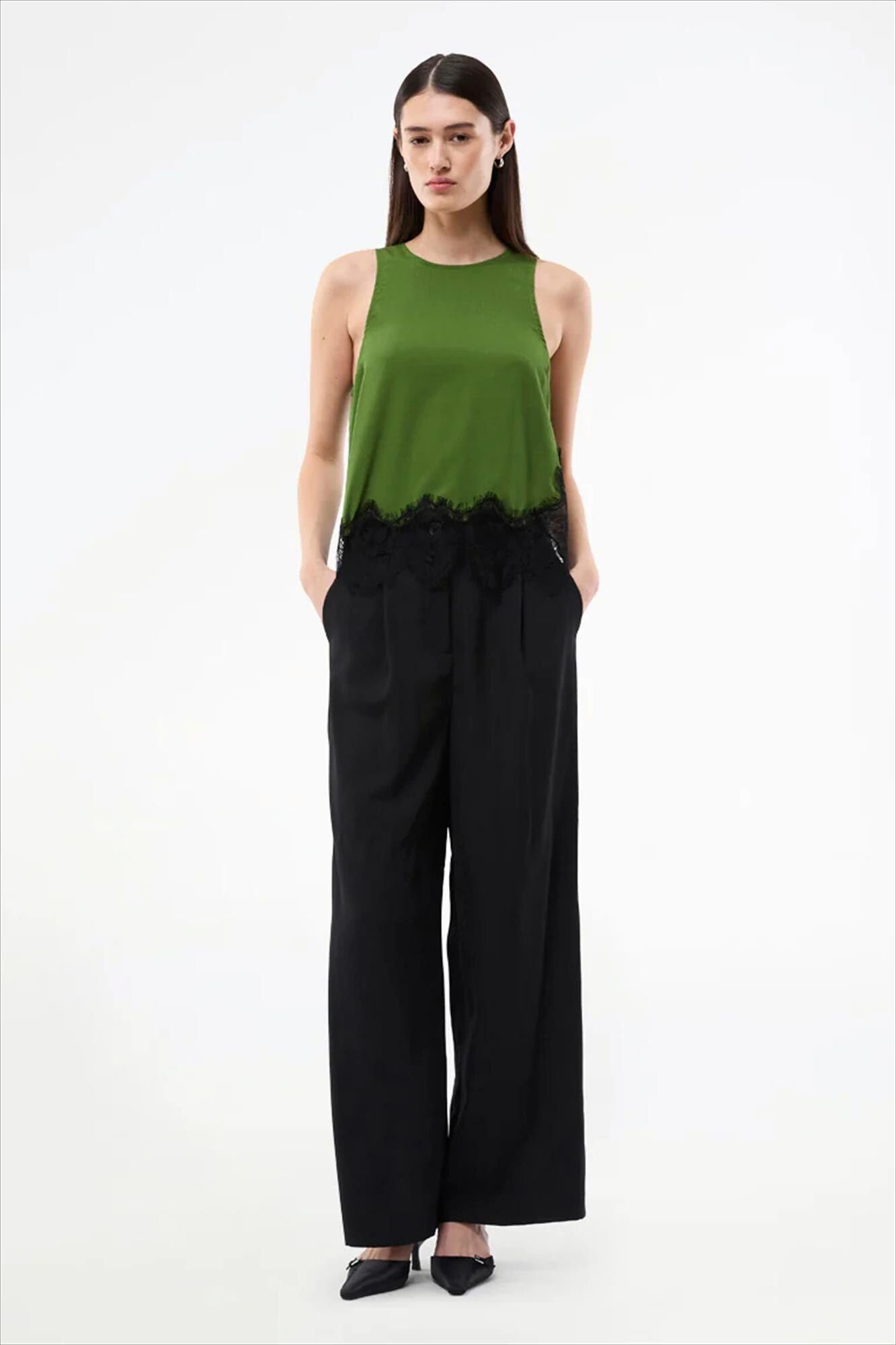 Modström - Groene Birk top