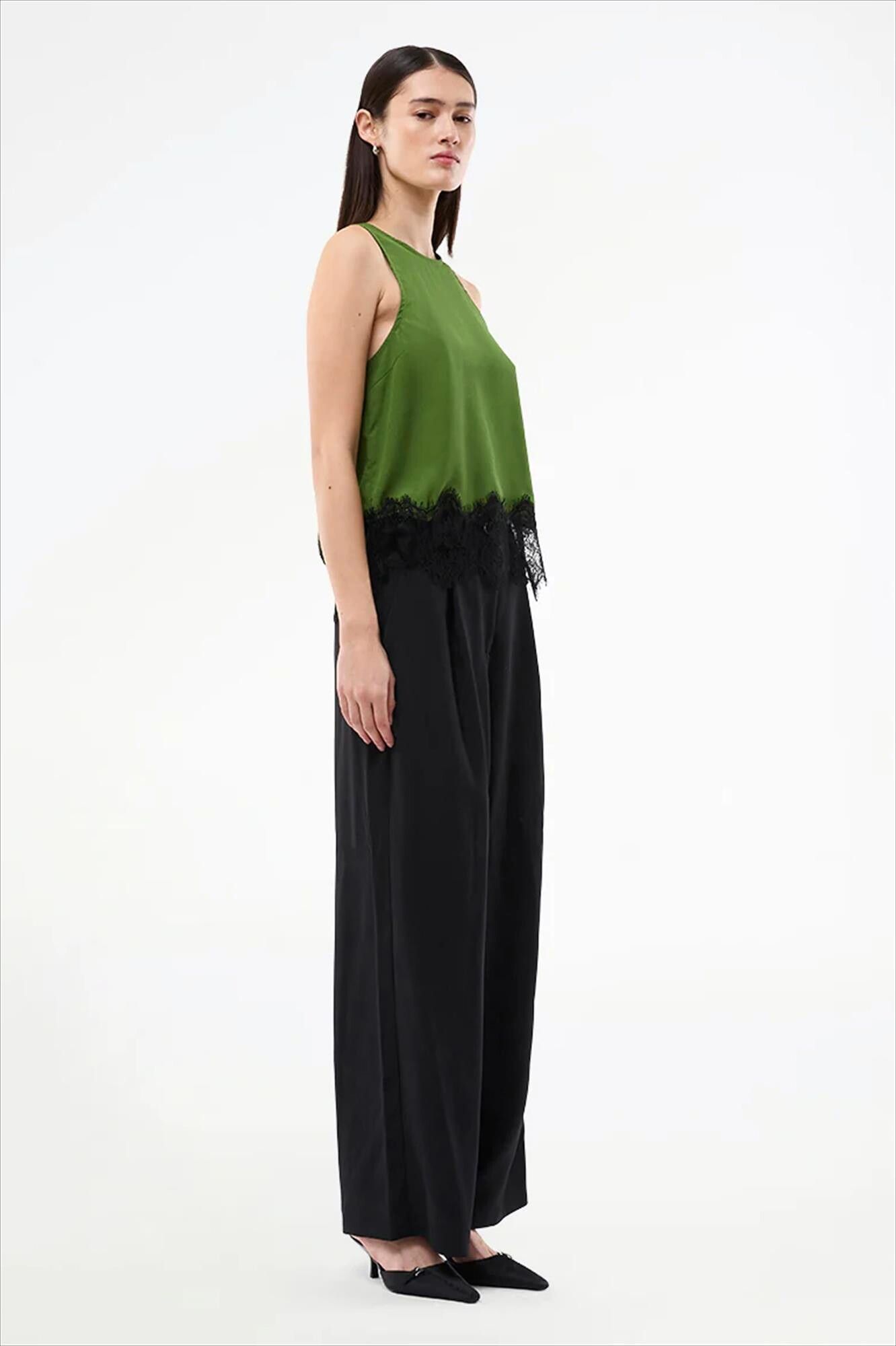 Modström - Groene Birk top