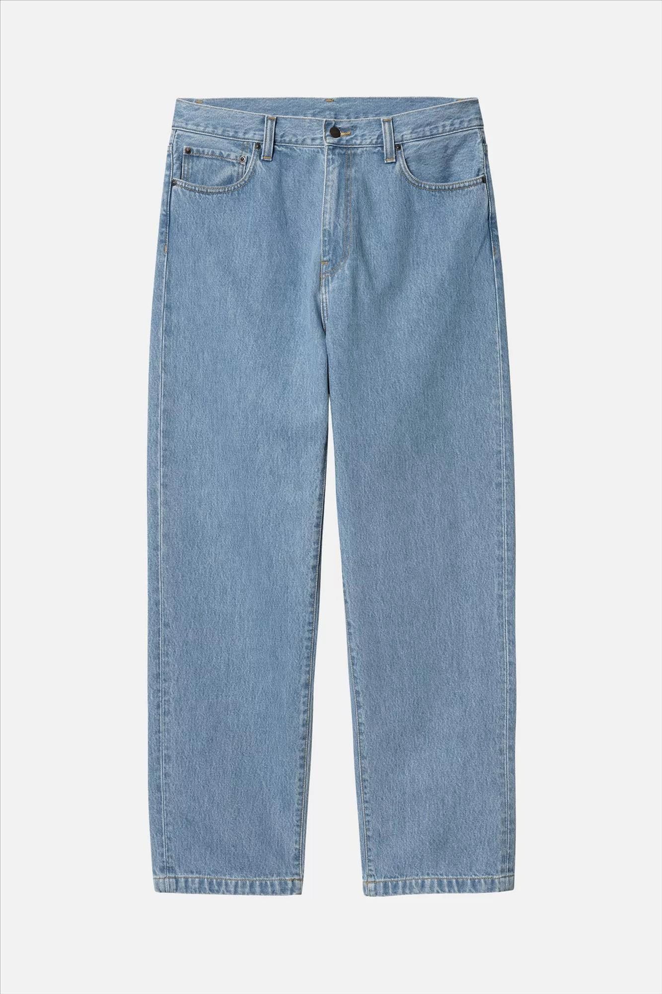 Carhartt WIP - Blauwe Aaron regular tapered jeans