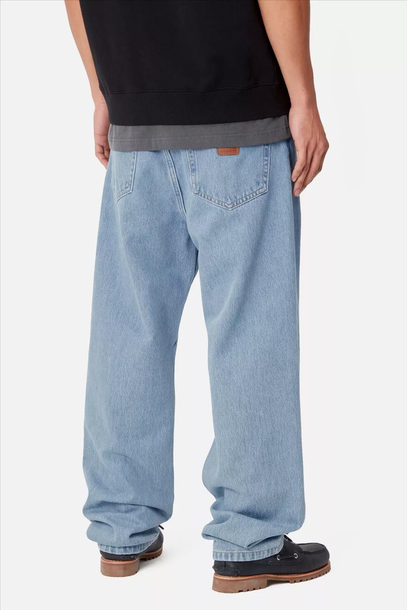 Carhartt WIP - Blauwe Aaron regular tapered jeans