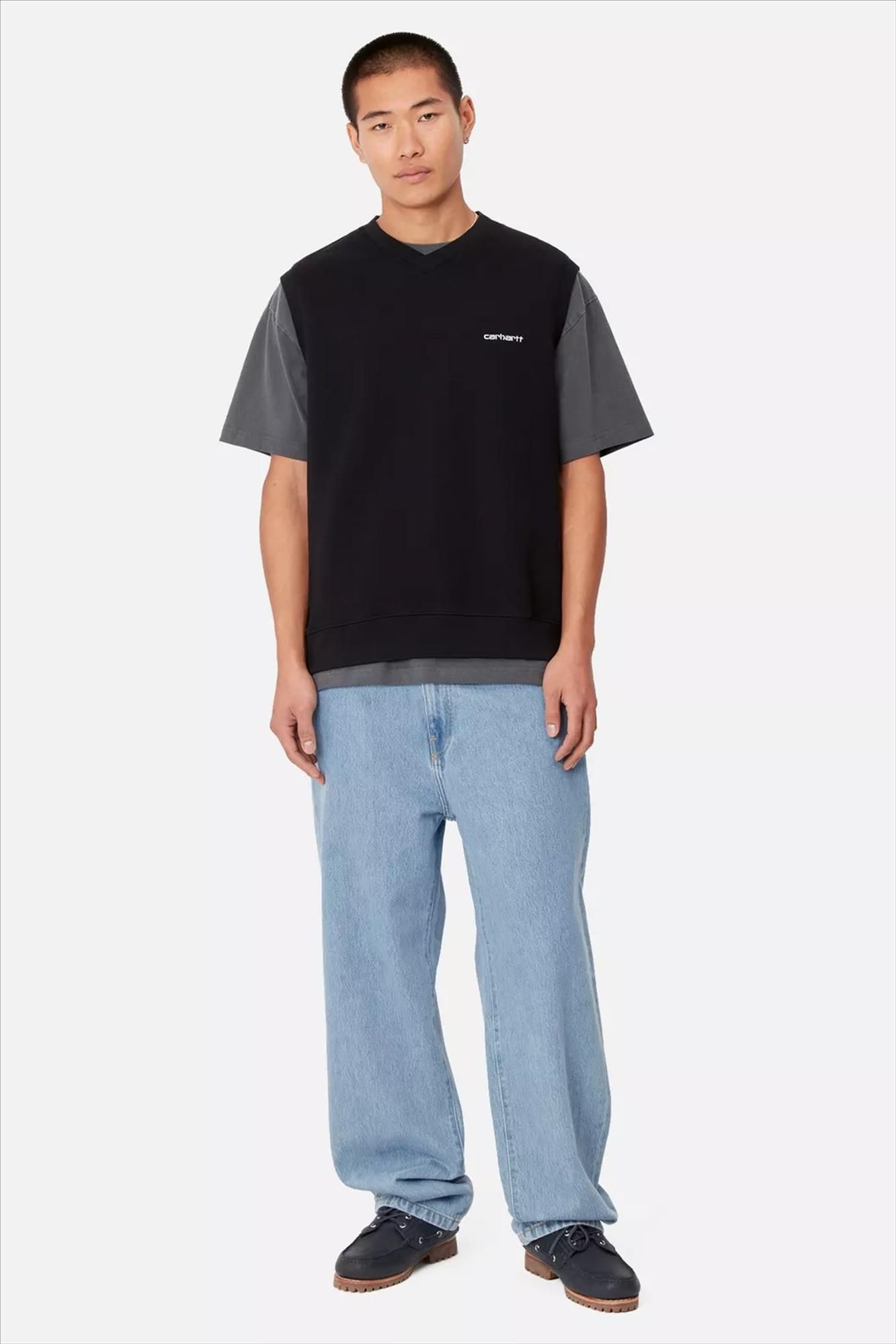 Carhartt WIP - Blauwe Aaron regular tapered jeans