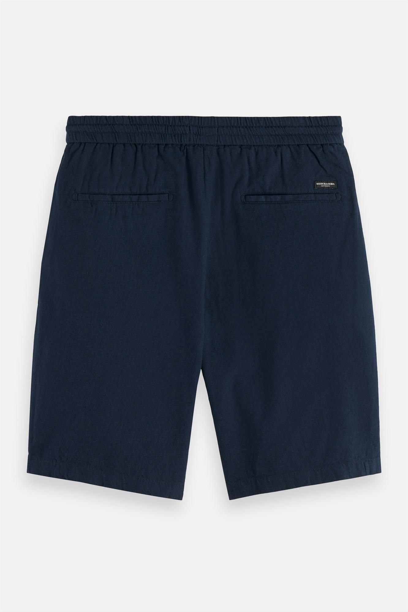 Scotch & Soda - Donkerblauwe Fave bermuda short