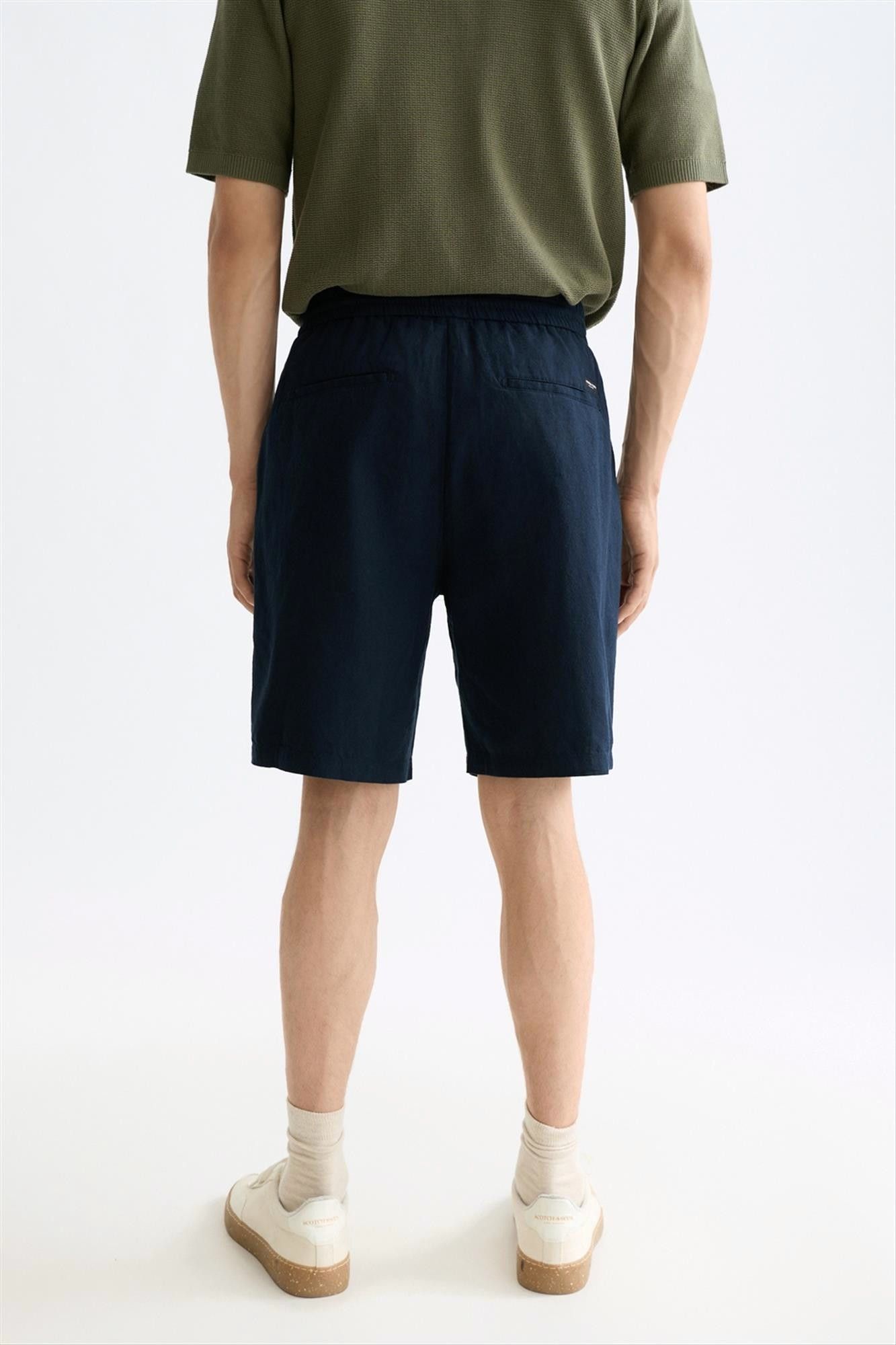 Scotch & Soda - Donkerblauwe Fave bermuda short