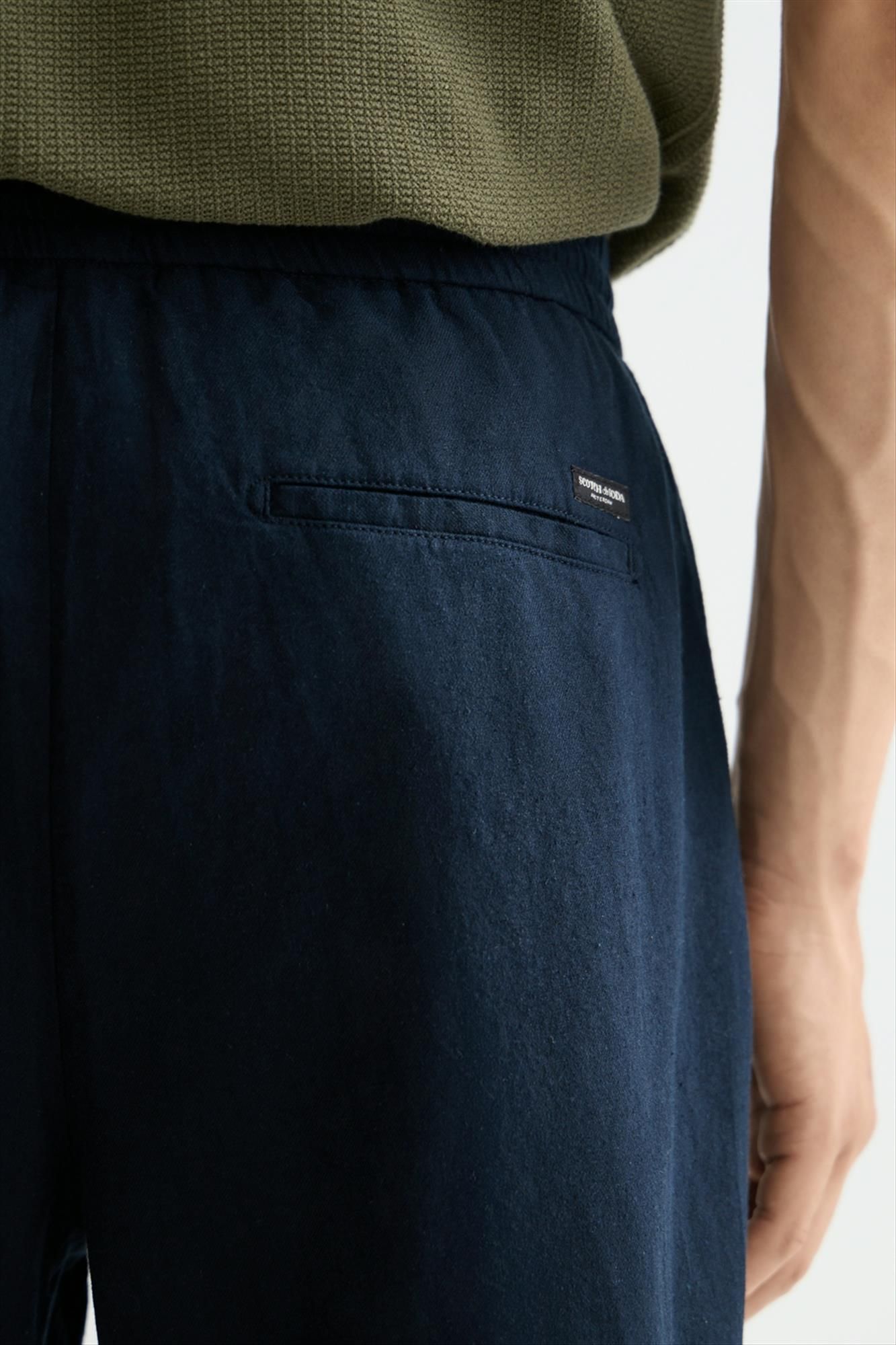 Scotch & Soda - Donkerblauwe Fave bermuda short