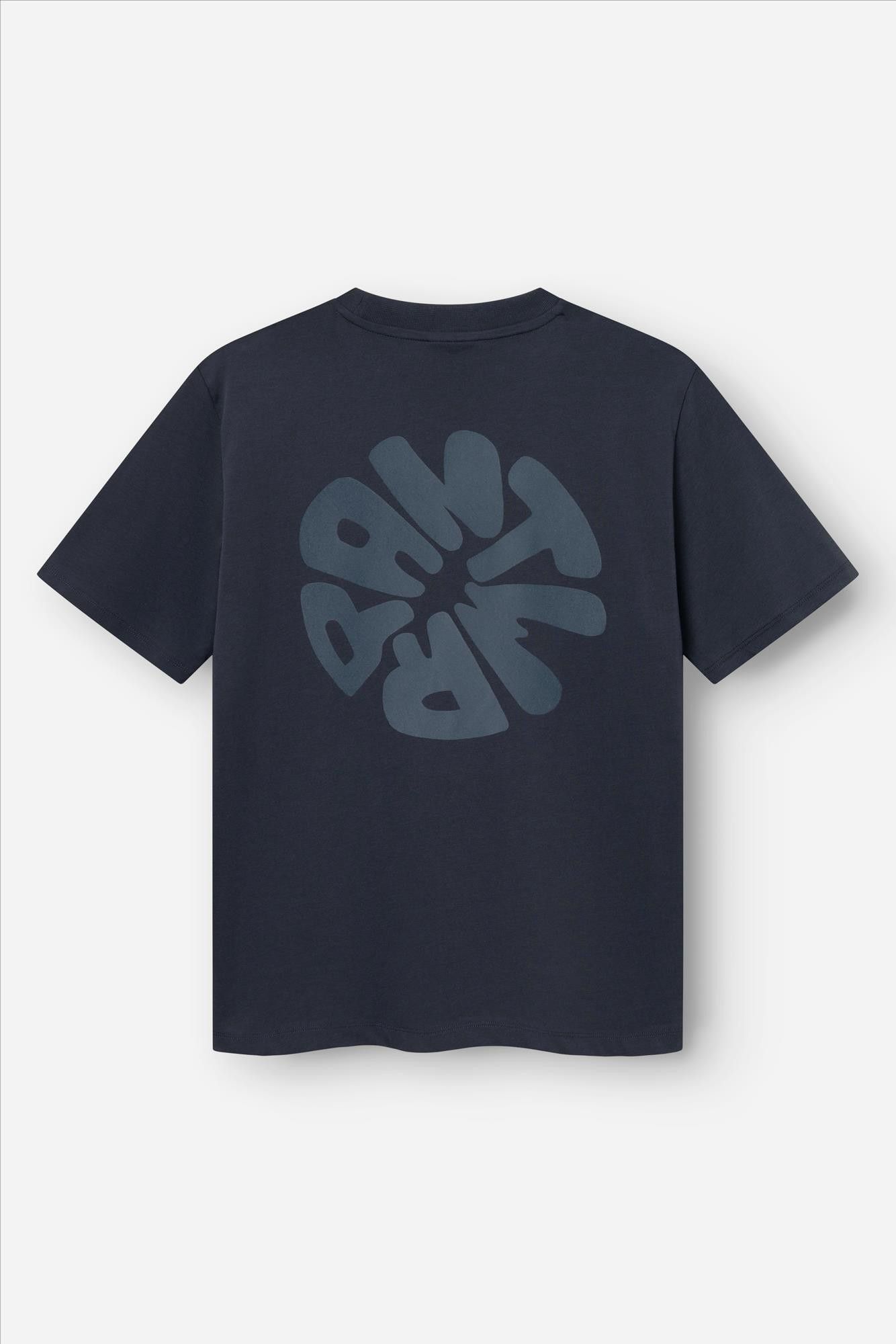 Antwrp - Donkerblauwe ANTWRP Backprint T-shirt