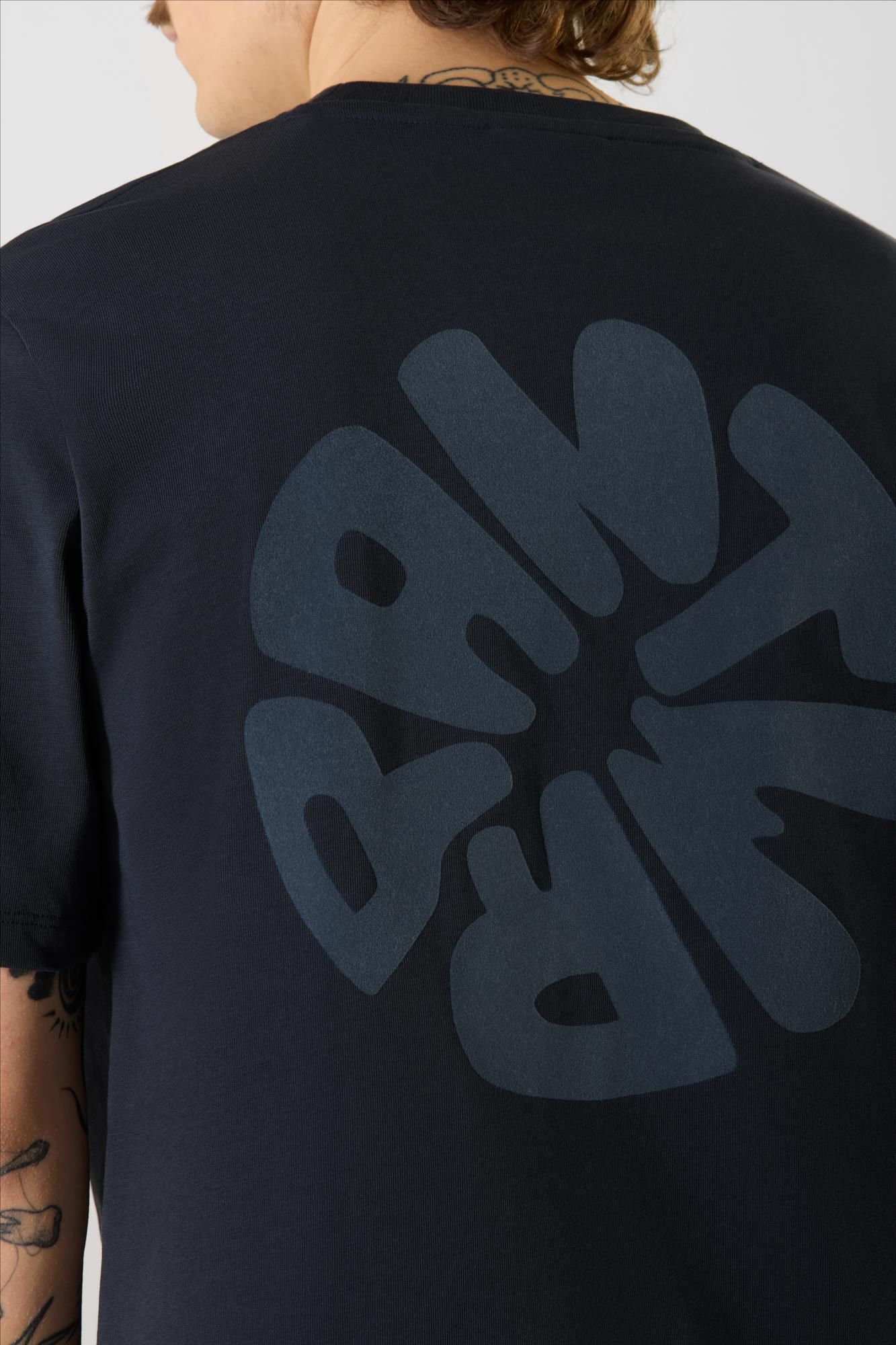 Antwrp - Donkerblauwe ANTWRP Backprint T-shirt
