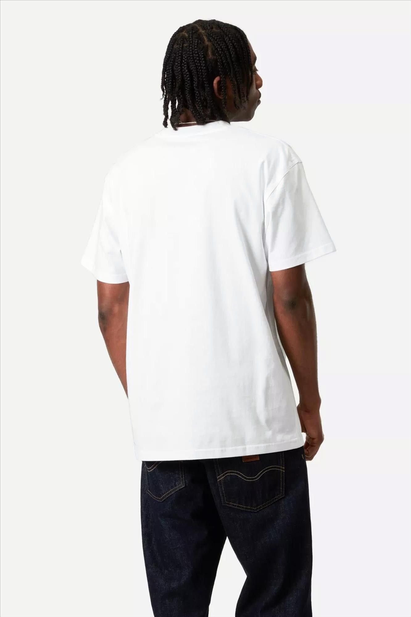 Carhartt WIP - Witte American Script T-shirt