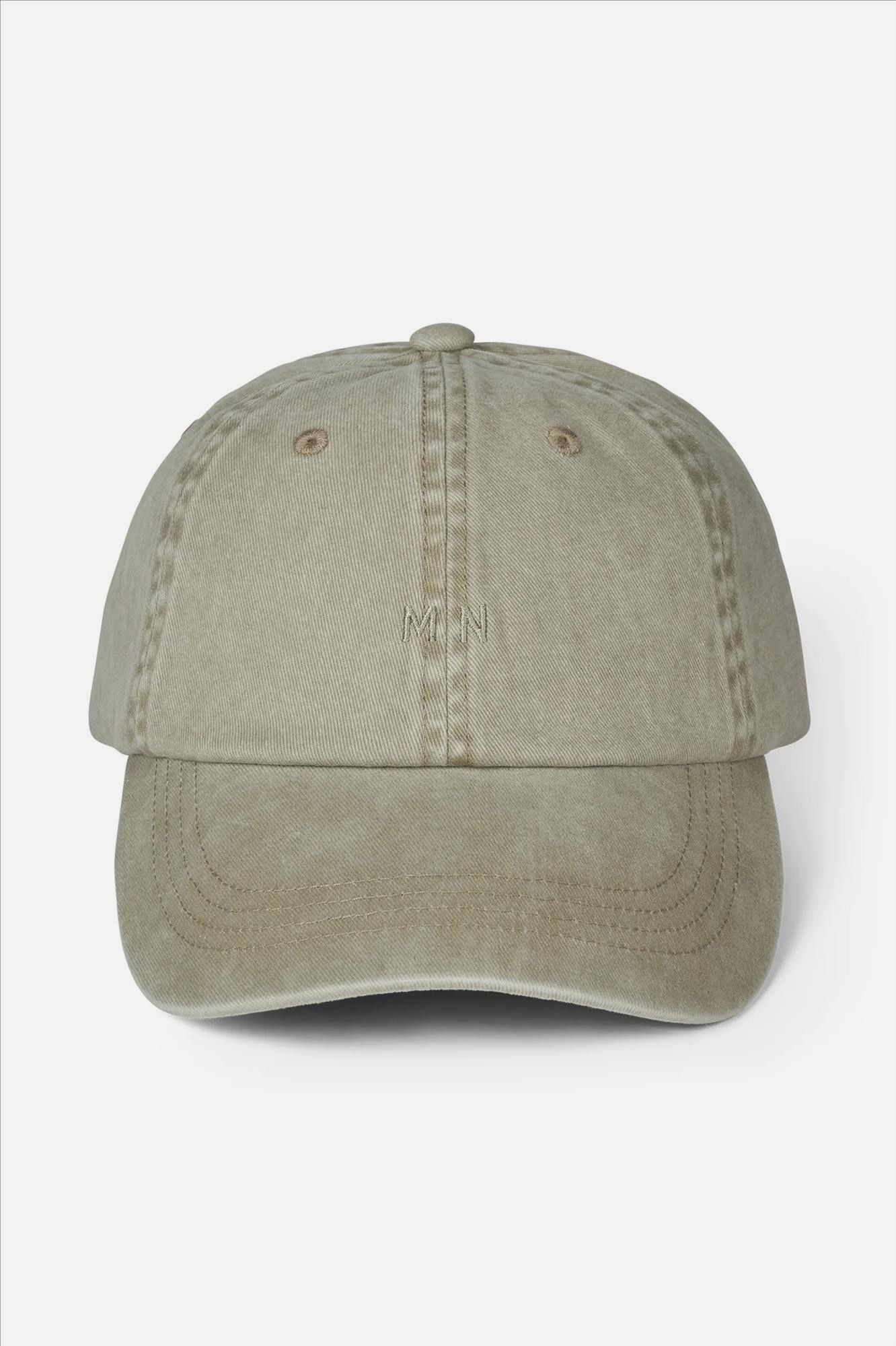 MADS NORGAARD - Groenbeige Washed Coal pet